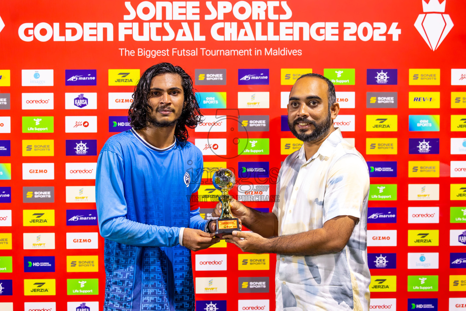 GA Dhevvadhoo vs GA Gemanafushi in Day 24 of Golden Futsal Challenge 2024 was held on Wednesday , 7th February 2024 in Hulhumale', Maldives
Photos: Ismail Thoriq / images.mv