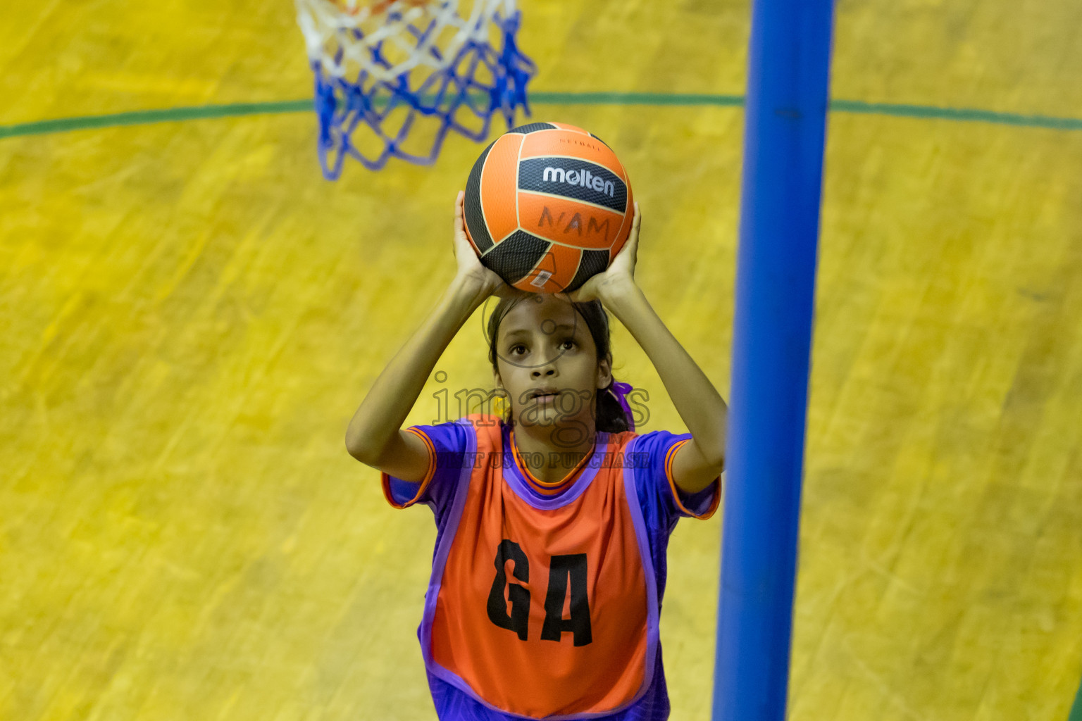 Day 12 of 25th Inter-School Netball Tournament was held in Social Center at Male', Maldives on Thursday, 22nd August 2024.