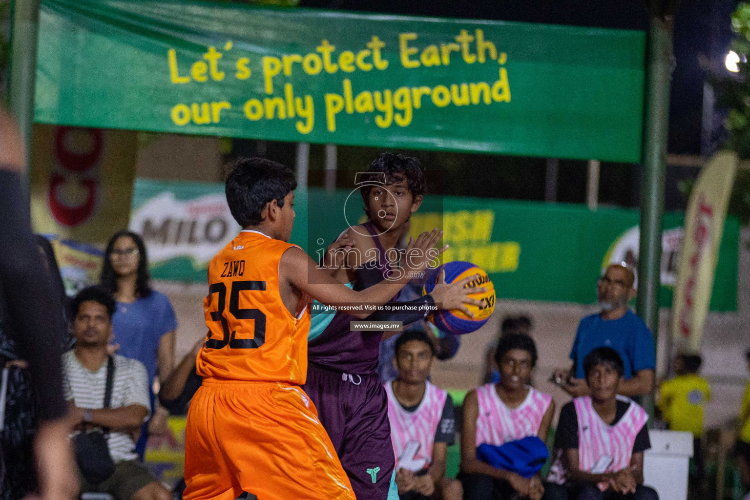 Day4 of Slamdunk by Sosal on 15th April 2023 held in Male'. Photos: Ismail Thoriq / images.mv