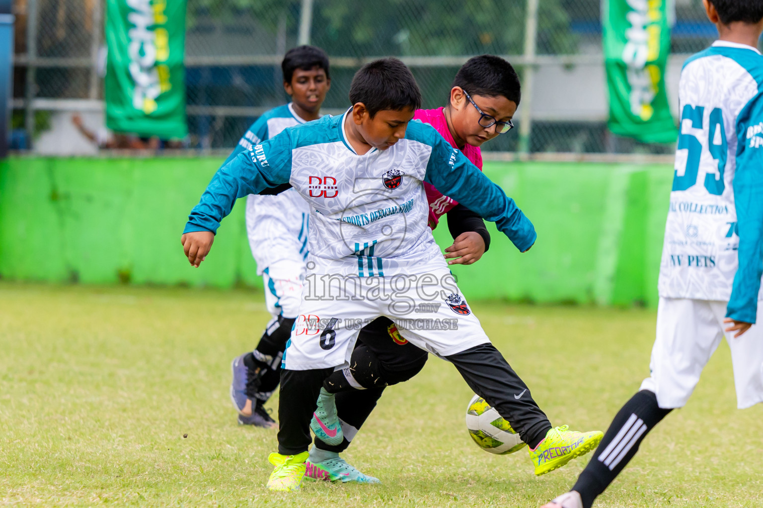 Day 1 of MILO Academy Championship 2025 (U-12) was held at Henveiru Stadium in Male', Maldives on Thursday, 1st May 2025. Photos: Nausham Waheed / images.mv