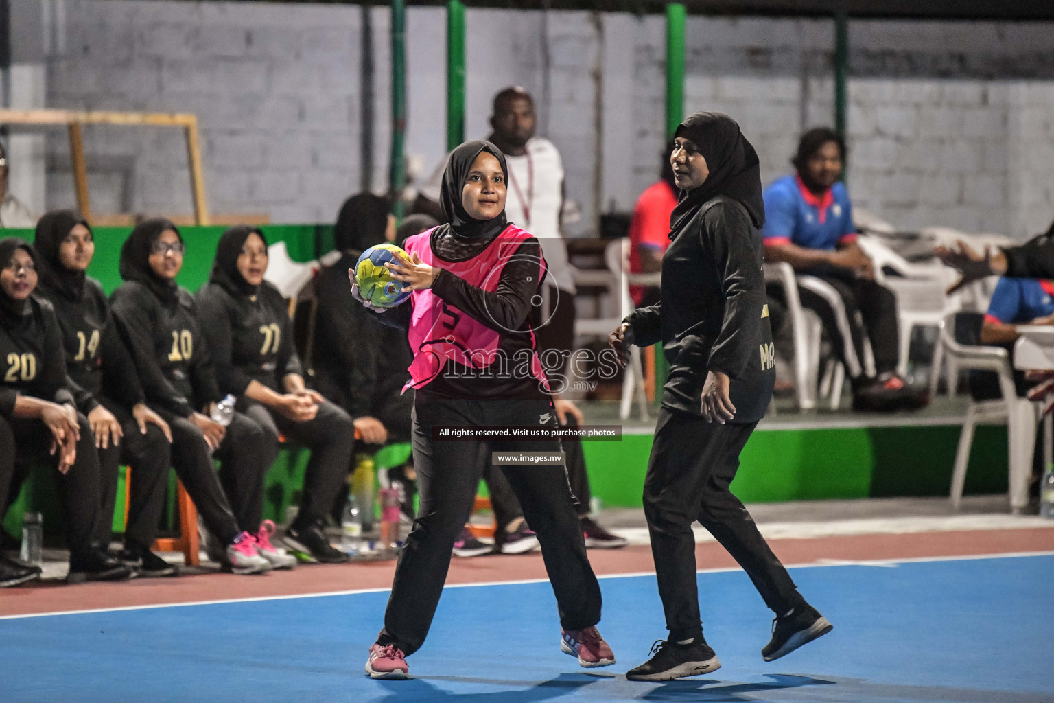 Day 5 of Milo 6th Inter Office Handball Tournament 2022 - Photos by Nausham Waheed