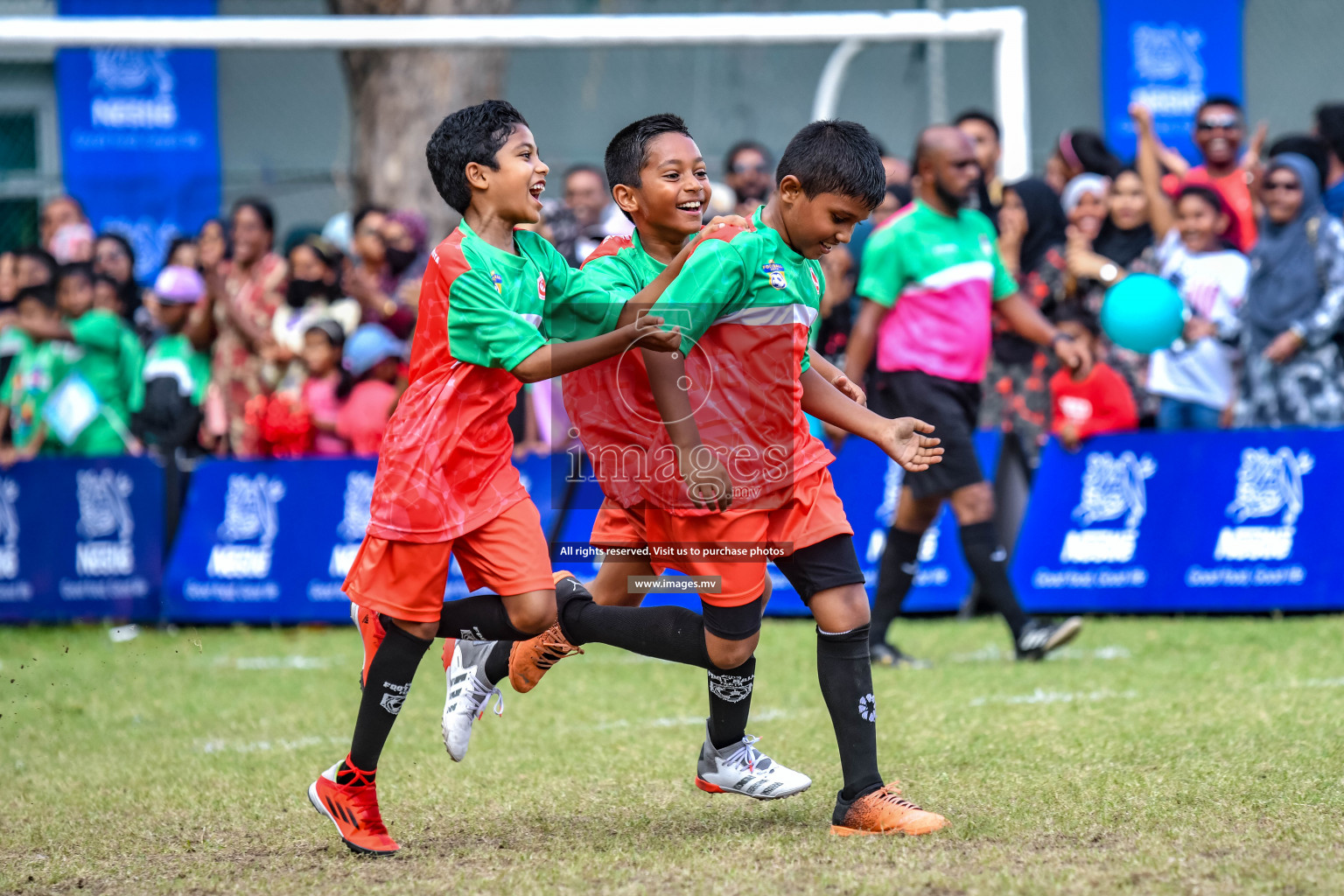 Day 4 of Milo Kids Football Fiesta 2022 was held in Male', Maldives on 22nd October 2022. Photos: Nausham Waheed / images.mv