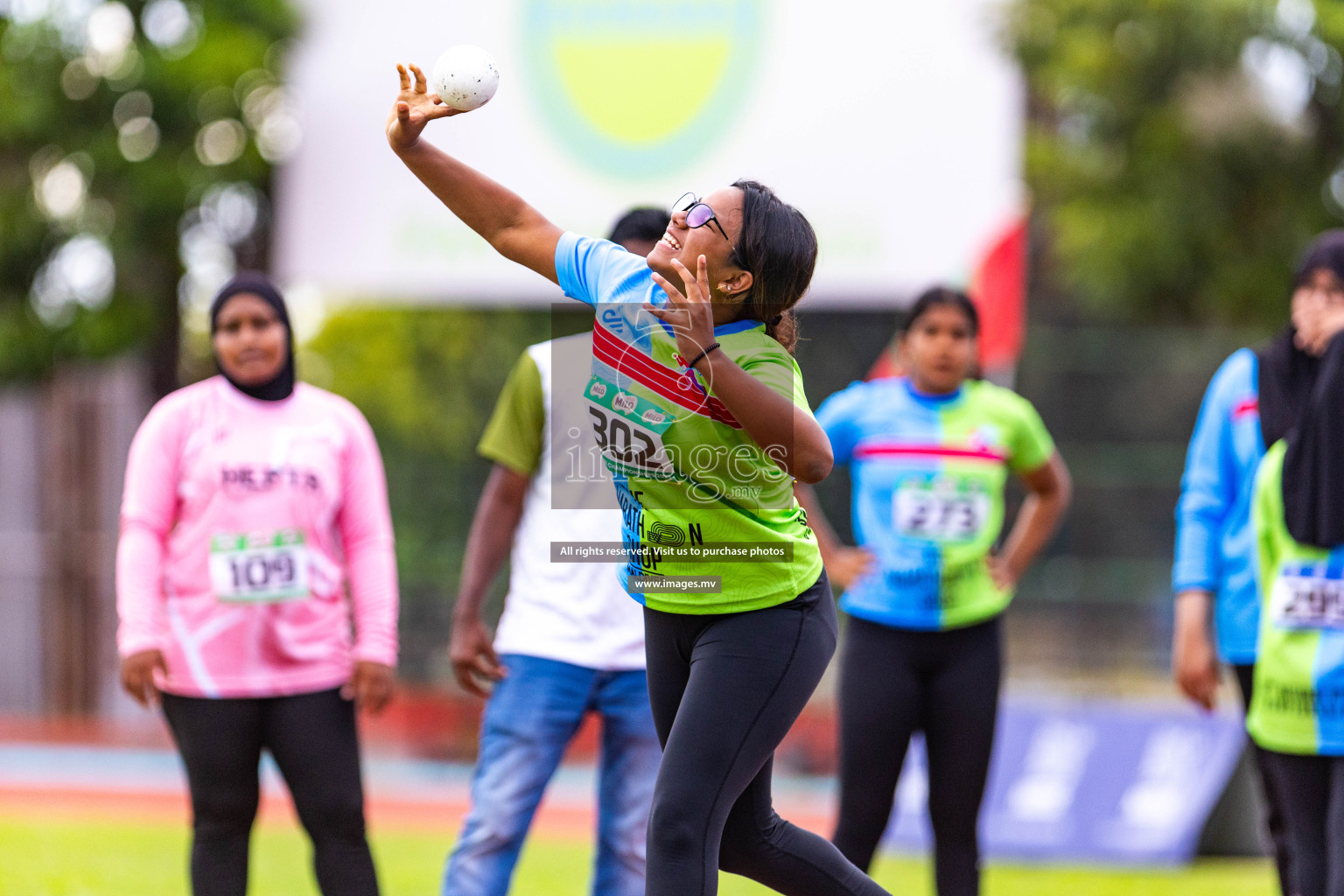 Day 2 of National Athletics Championship 2023 was held in Ekuveni Track at Male', Maldives on Friday, 24th November 2023. Photos: Nausham Waheed / images.mv