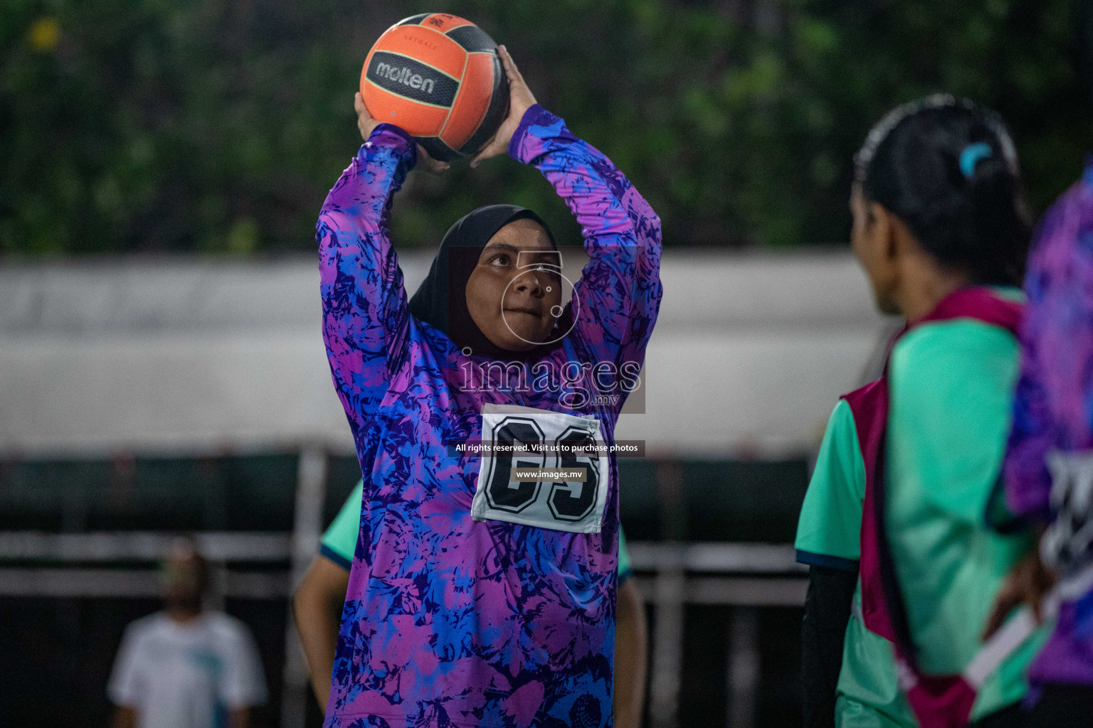 Day 2 of 20th Milo National Netball Tournament 2023, held in Synthetic Netball Court, Male', Maldives on 30th May 2023 Photos: Nausham Waheed/ Images.mv