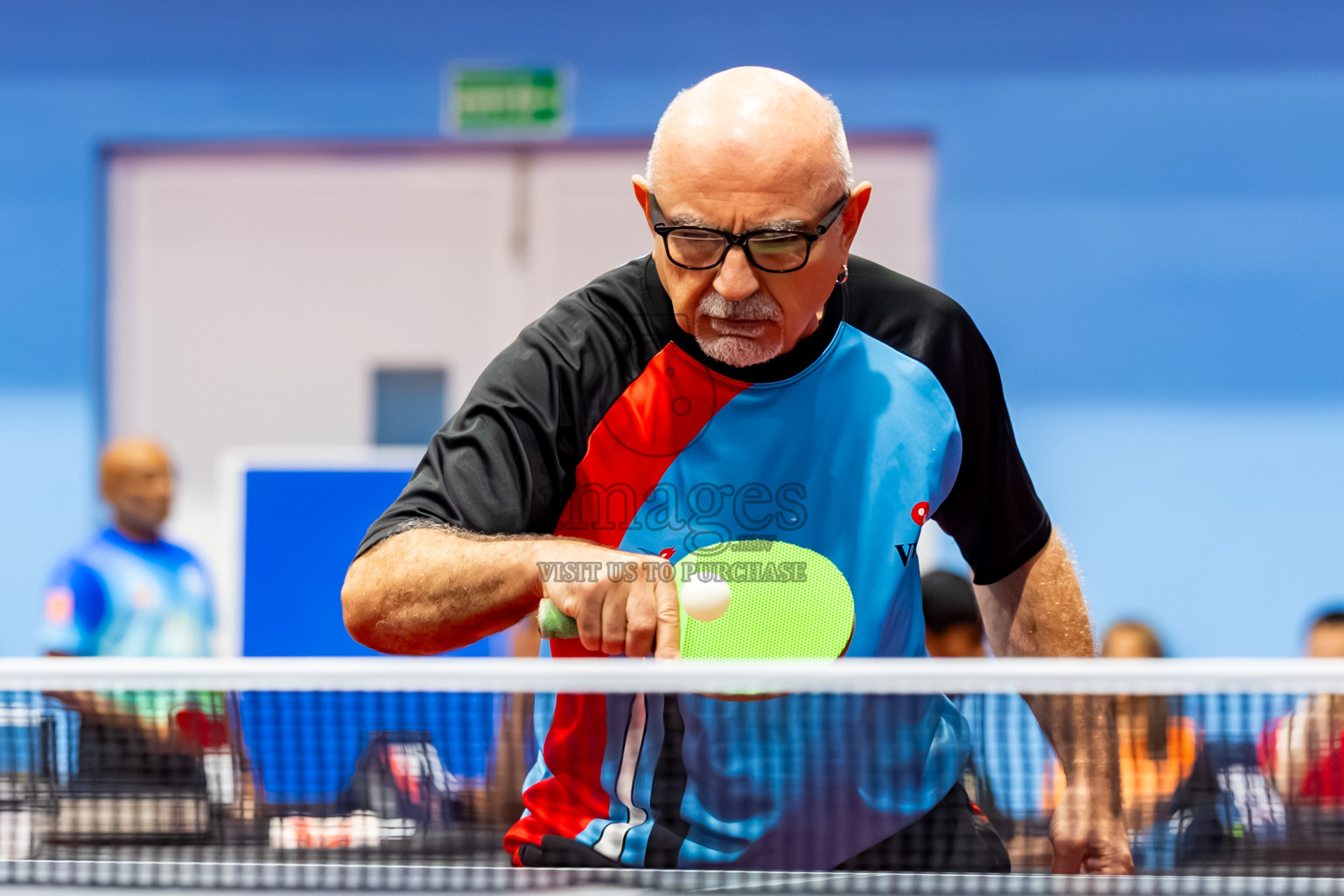 Day 1 of 1st Thoddoo Masters Table Tennis Tournament was held on Thursday, 21st August 2025 in AA Thoddoo, Maldives. Photos: Nausham Waheed / images.mv