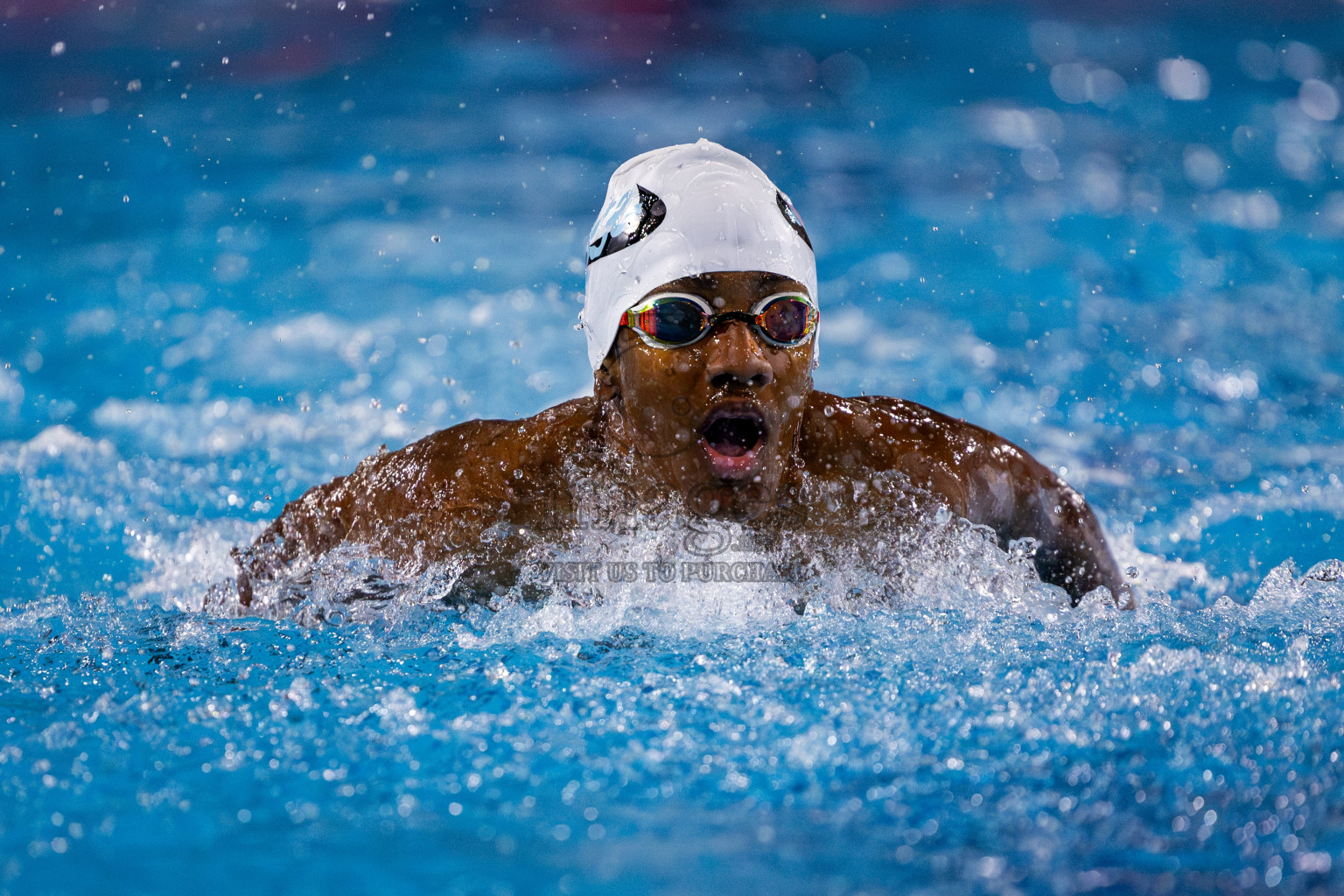 Day 2 of 20th Inter-school Swimming Competition 2024 held in Hulhumale', Maldives on Sunday, 13th October 2024. Photos: Nausham Waheed / images.mv