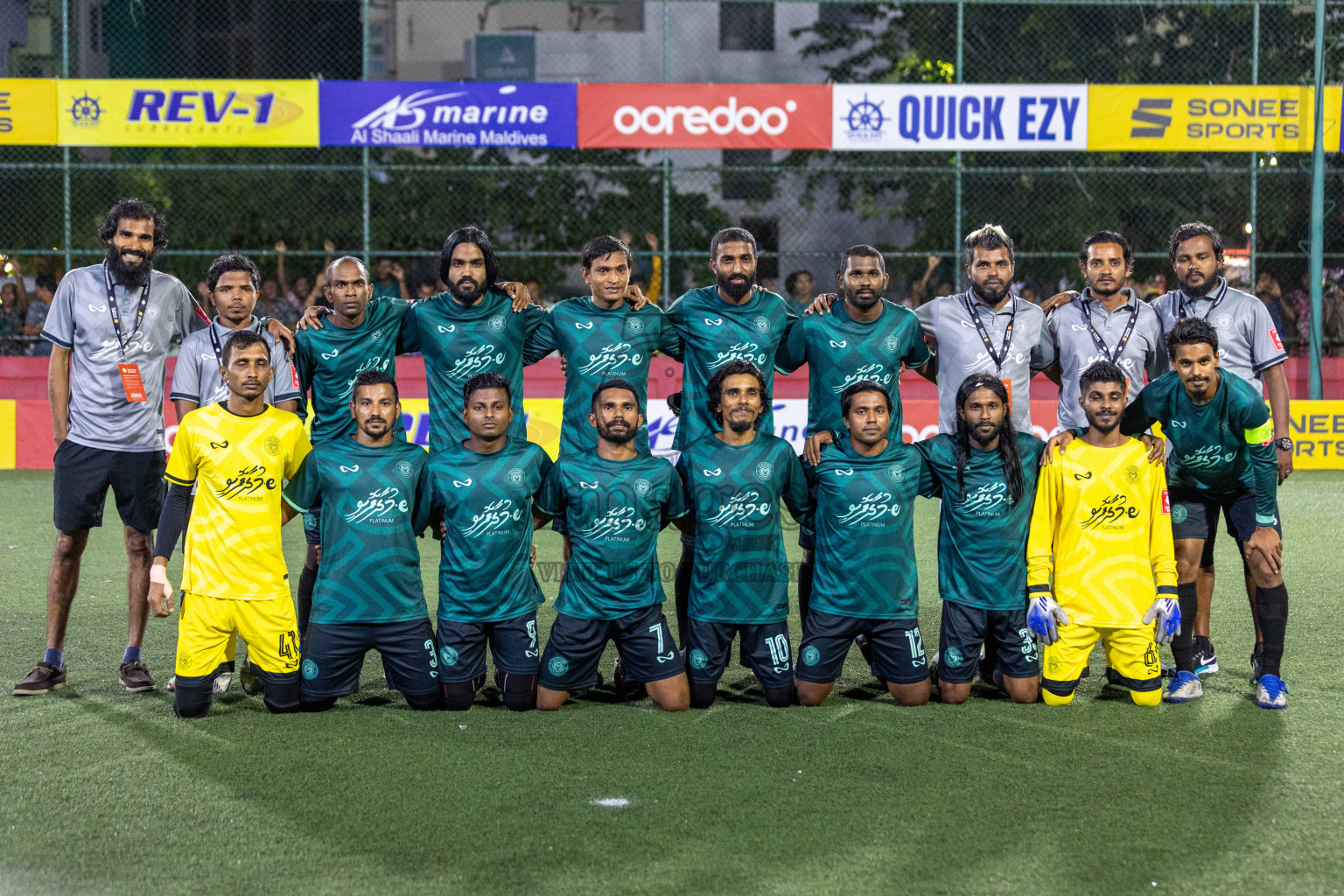 L Maabaidhoo  vs L Dhanbidhoo in Day 3 of Golden Futsal Challenge 2024 was held on Wednesday, 17th January 2024, in Hulhumale', Maldives Photos: Nausham Waheed / images.mv