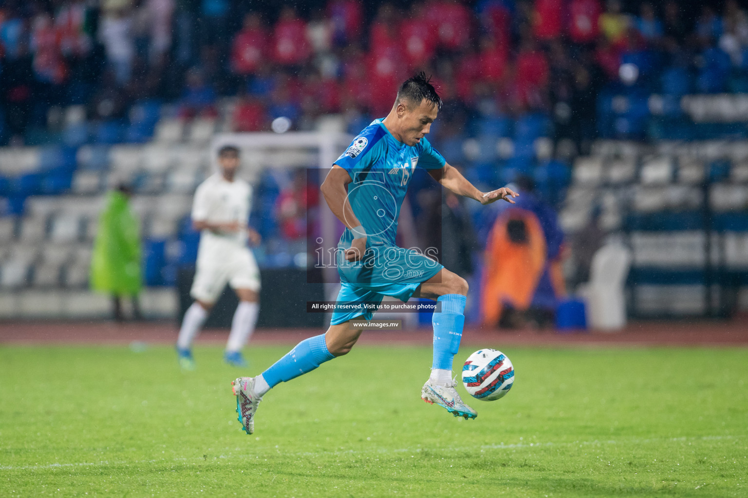 India vs Pakistan in the opening match of SAFF Championship 2023 held in Sree Kanteerava Stadium, Bengaluru, India, on Wednesday, 21st June 2023. Photos: Nausham Waheed / images.mv