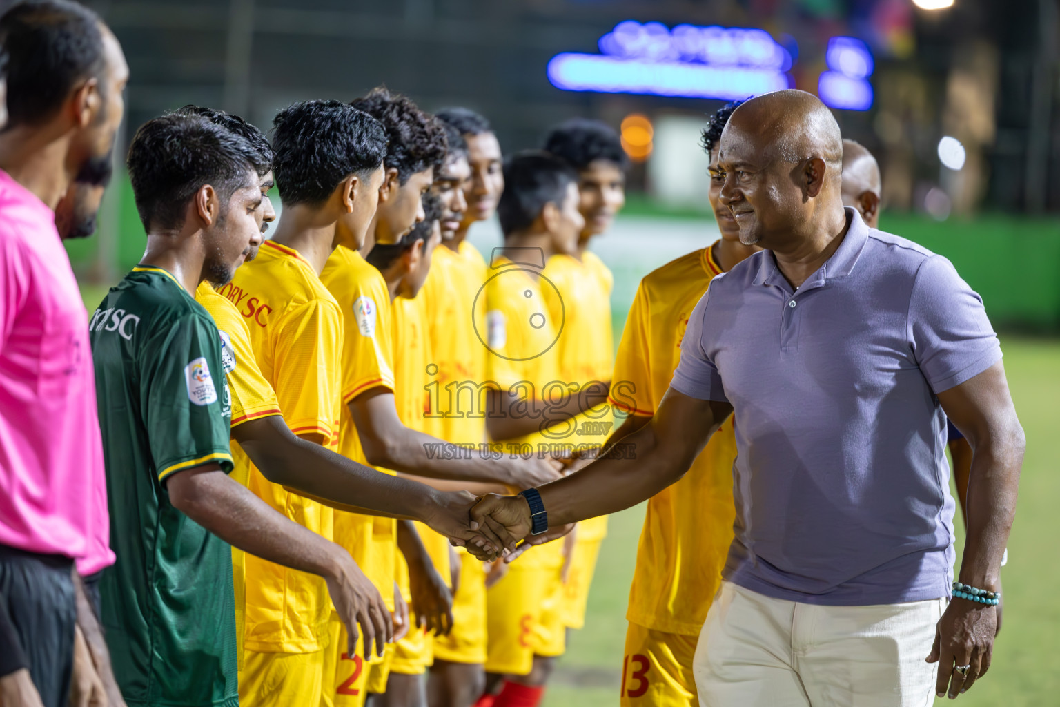 Day 10 of Dhivehi Youth League 2024 was held at Henveiru Stadium, Male', Maldives on Sunday, 15th December 2024.
Photos: Ismail Thoriq / Images.mv