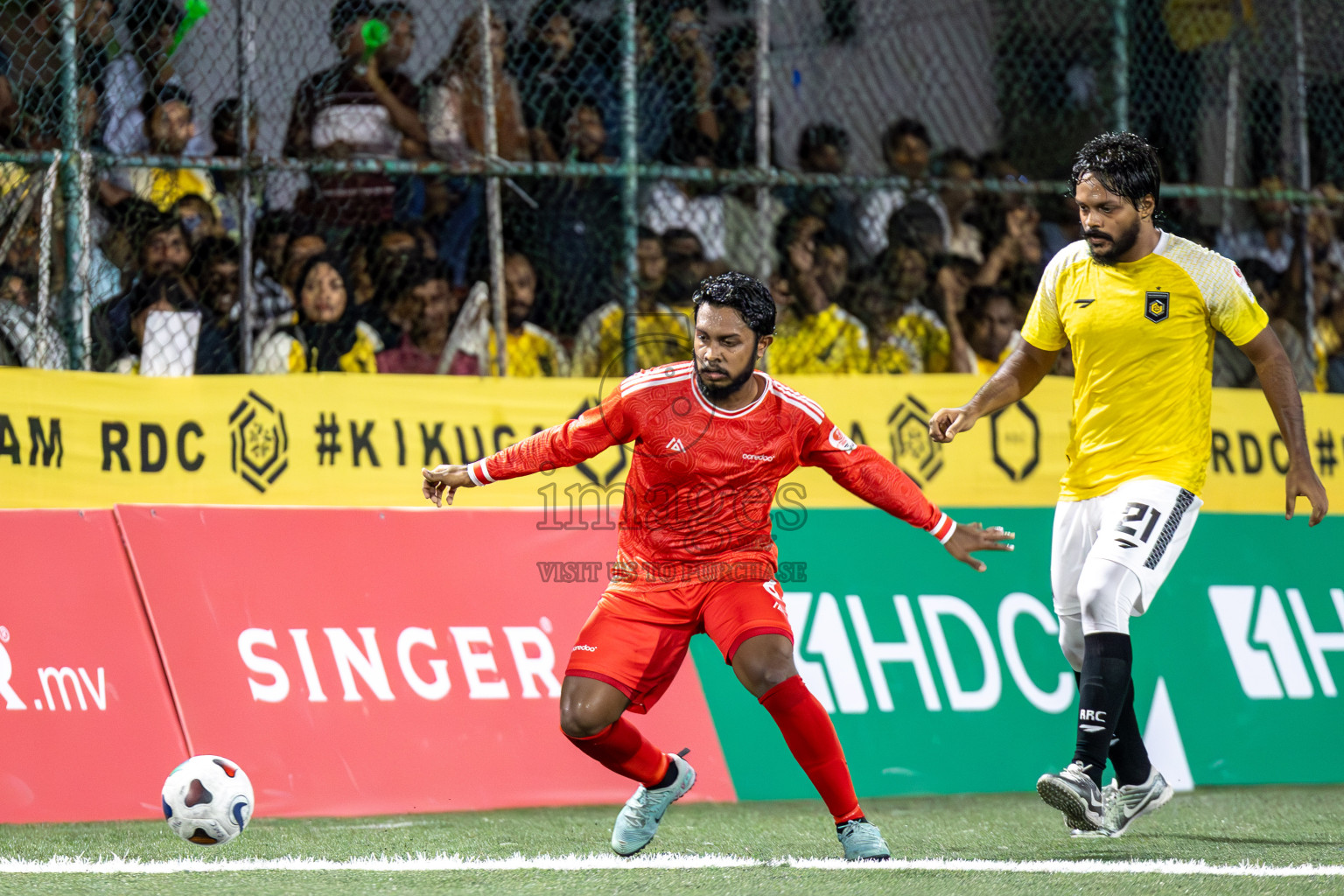 RRC vs Ooredoo Maldives in Club Maldives Cup 2024 held in Rehendi Futsal Ground, Hulhumale', Maldives on Saturday, 28th September 2024. Photos: Ismail Thoriq / images.mv