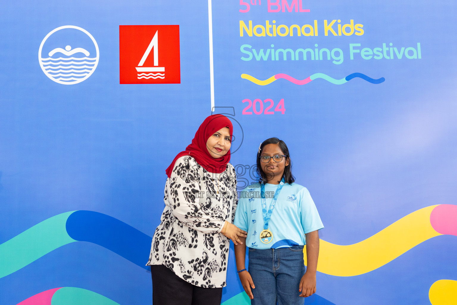 Closing of BML 5th National Swimming Kids Festival 2024 held in Hulhumale', Maldives on Saturday, 23rd November 2024.
Photos: Ismail Thoriq / images.mv