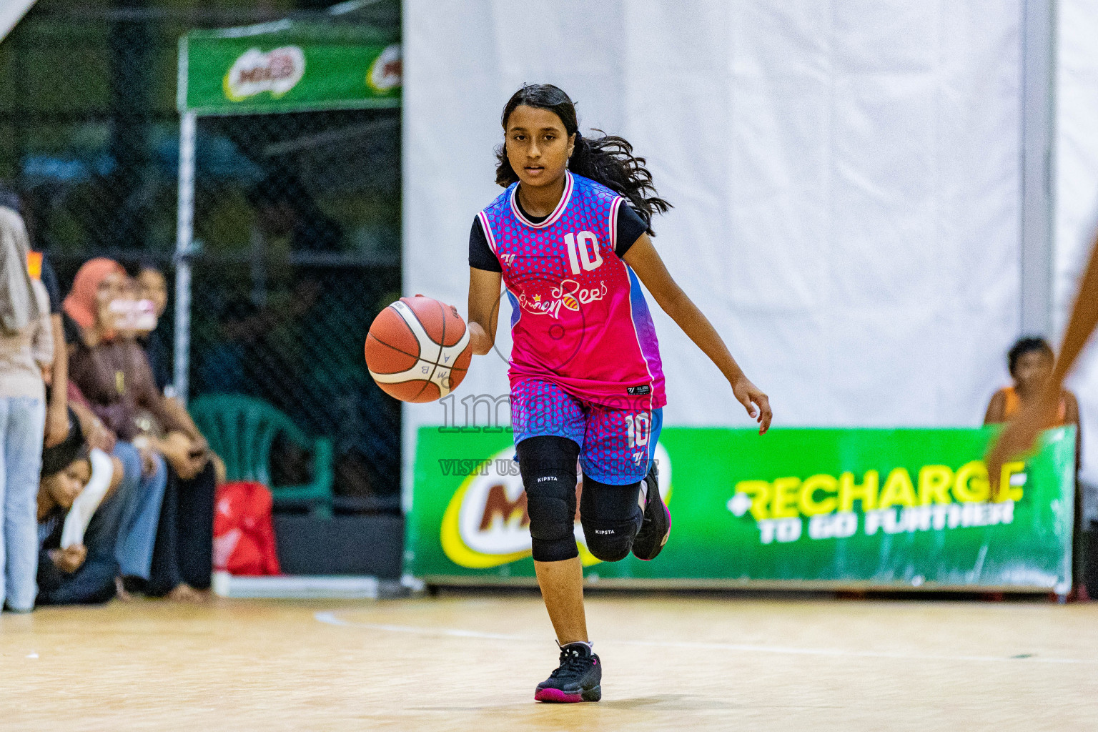 Day 3 of Milo 5 x 5 Junior Challenge 2025 - Basketball tournament held in Basketball Training Center, Male', Maldives on Saturday, 11th October 2025. Photos by: Nausham Waheed, Areef Adam / Images.mv
