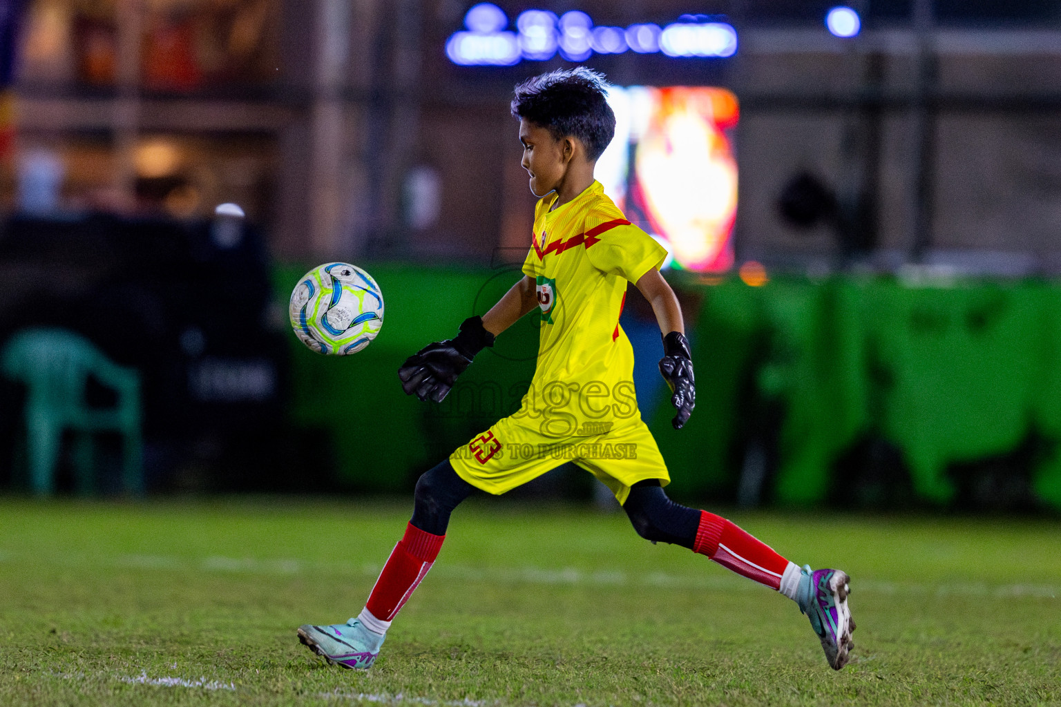 Under 12 Victory vs TC on day 3 of Dhivehi Youth League 2024 held at Henveiru Stadium on Saturday, 23rd November 2024. Photos: Nausham Waheed/ Images.mv