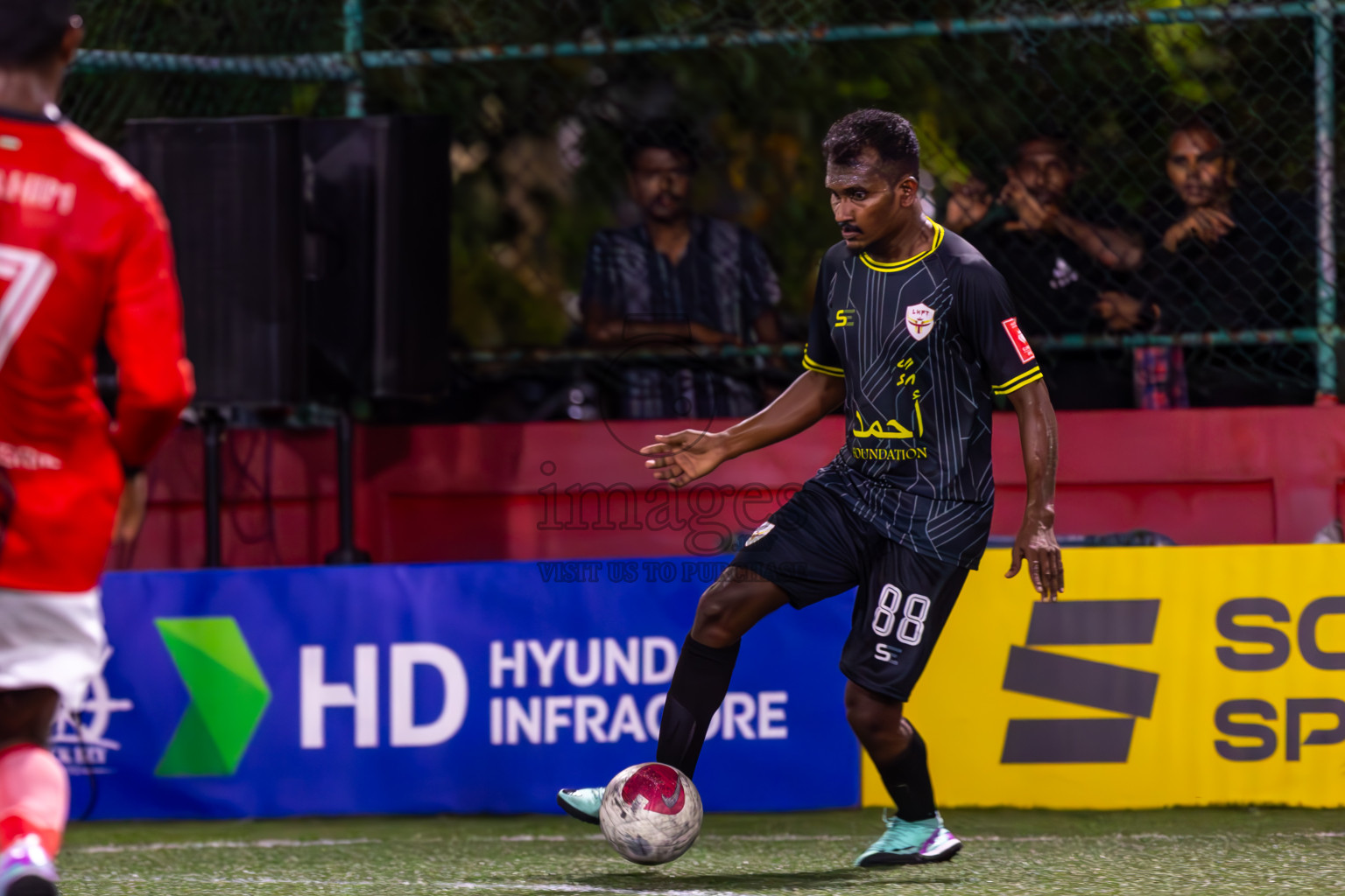 L Maamendhoo vs L Hithadhoo in Day 20 of Golden Futsal Challenge 2024 was held on Saturday , 3rd February 2024 in Hulhumale', Maldives Photos: Ismail Thoriq / images.mv