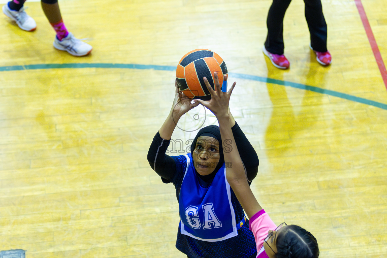 Day 4 of 21st National Netball Tournament was held in Social Canter at Male', Maldives on Saturday, 11th May 2024. Photos: Mohamed Mahfooz Moosa / images.mv