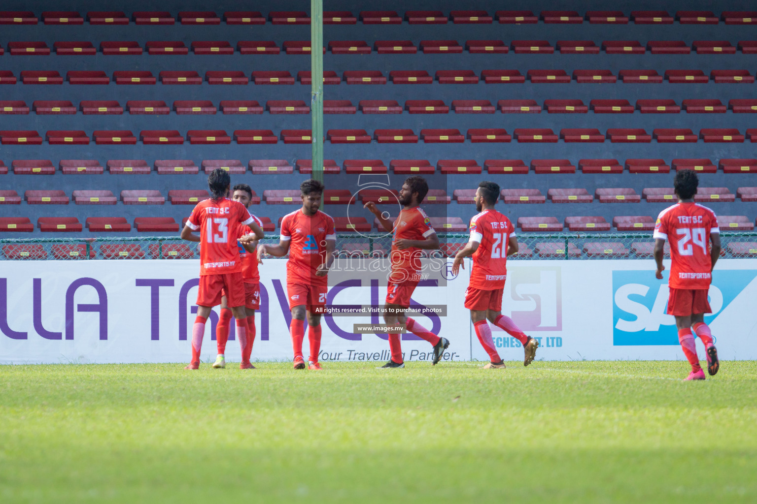 Tent Sports Club vs Club PK in 2nd Division 2022 on 13th July 2022, held in National Football Stadium, Male', Maldives  Photos: Hassan Simah / Images.mv