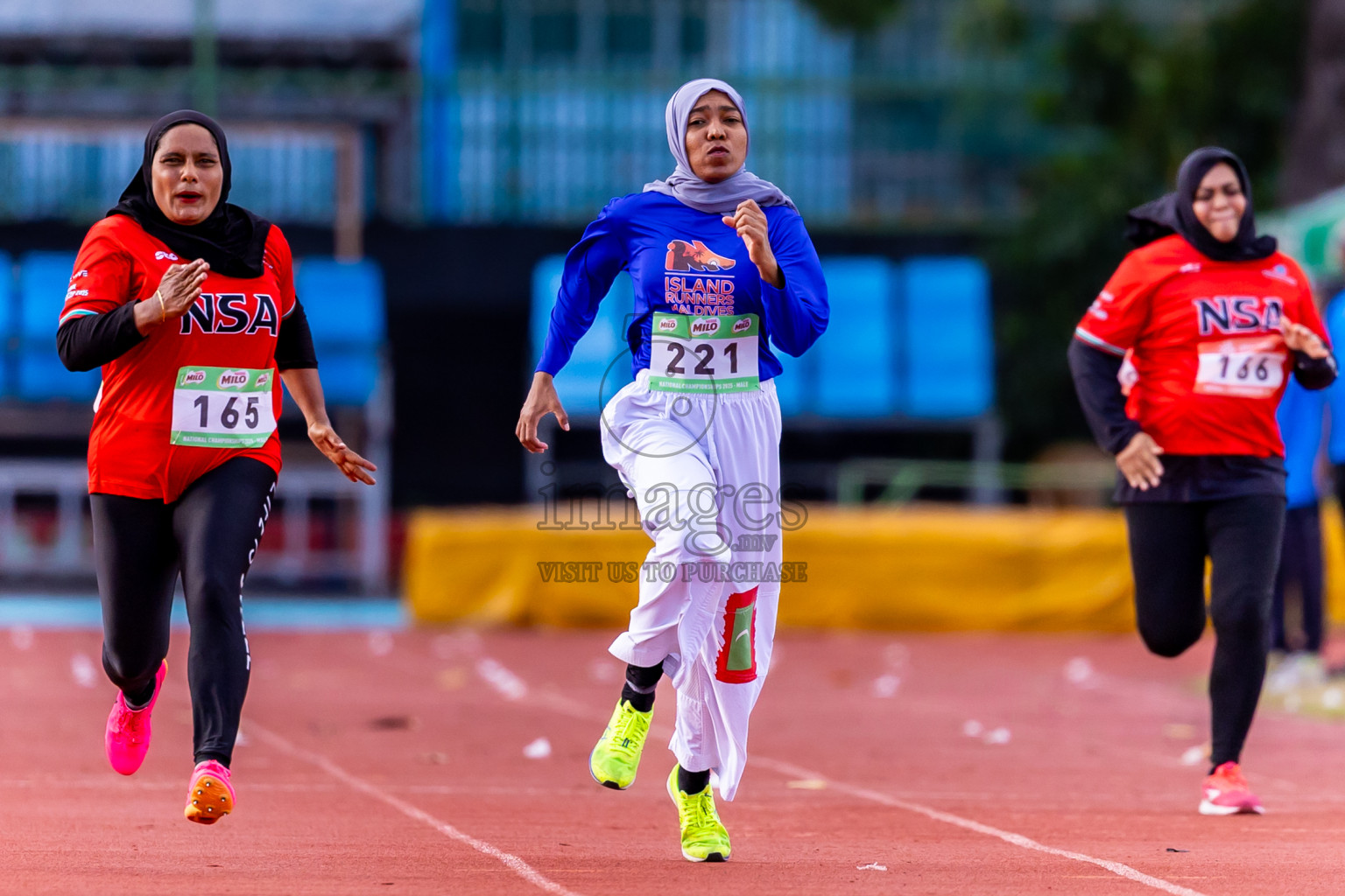 Day 3 of National Athletics Championship 2025 was held at Ekuveni Running Ground in Male', Maldives on Saturday, 16th August 2025. Photos: Nausham Waheed / images.mv