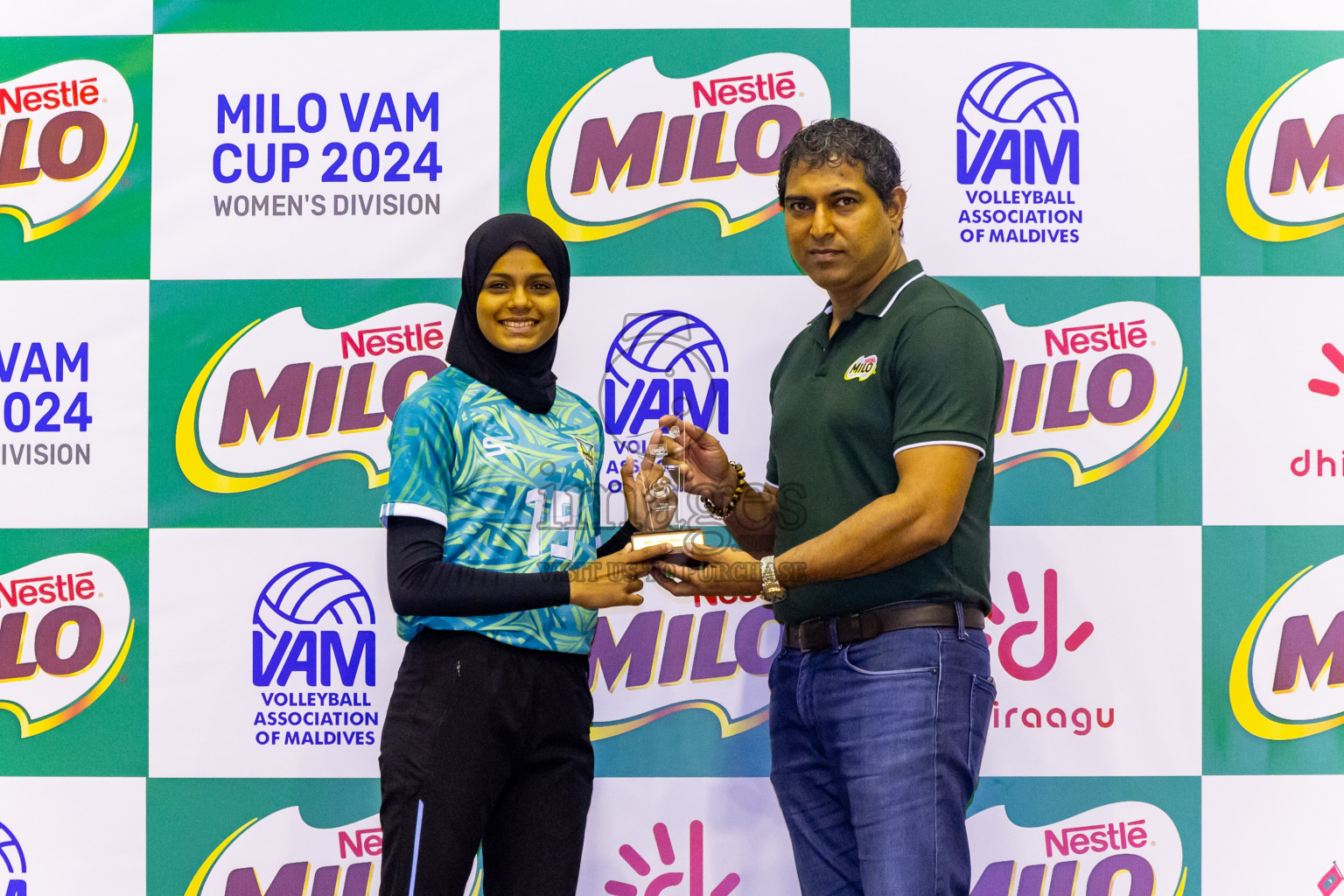 Final of Women's Division of Milo VAM Cup 2024 held in Male', Maldives on Saturday, 13th July 2024 at Social Center Indoor Hall Photos By: Nausham Waheed / images.mv