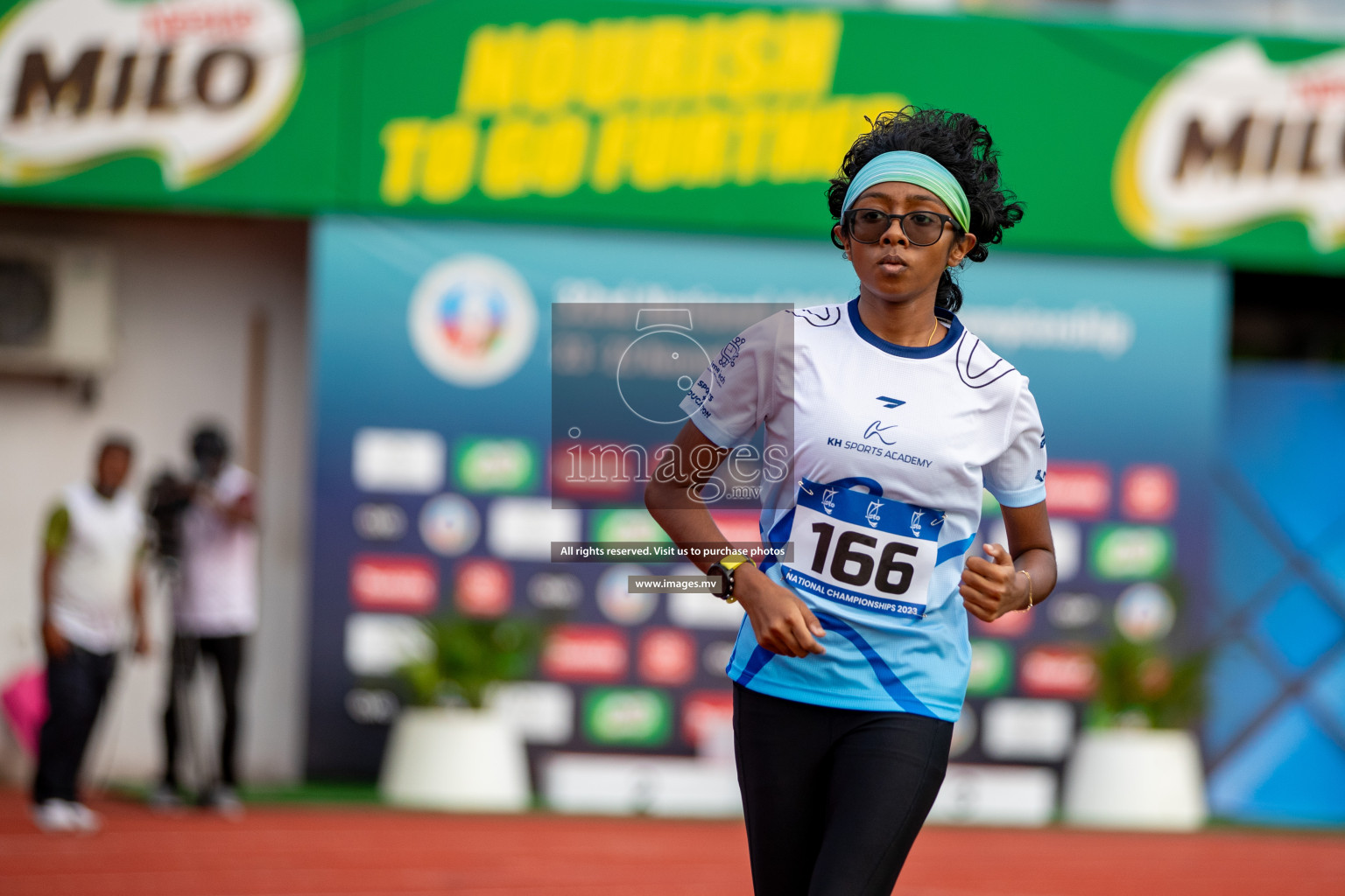 Day 2 of National Athletics Championship 2023 was held in Ekuveni Track at Male', Maldives on Friday, 24th November 2023. Photos: Hassan Simah / images.mv