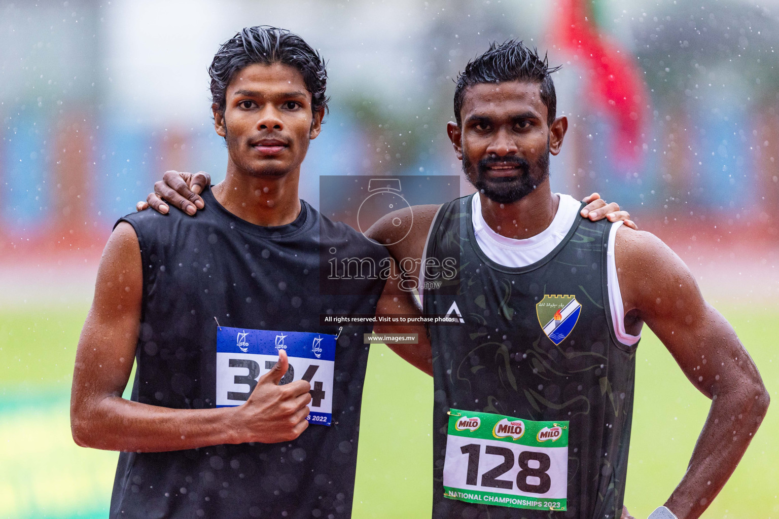 Day 2 of National Athletics Championship 2023 was held in Ekuveni Track at Male', Maldives on Friday, 24th November 2023. Photos: Nausham Waheed / images.mv