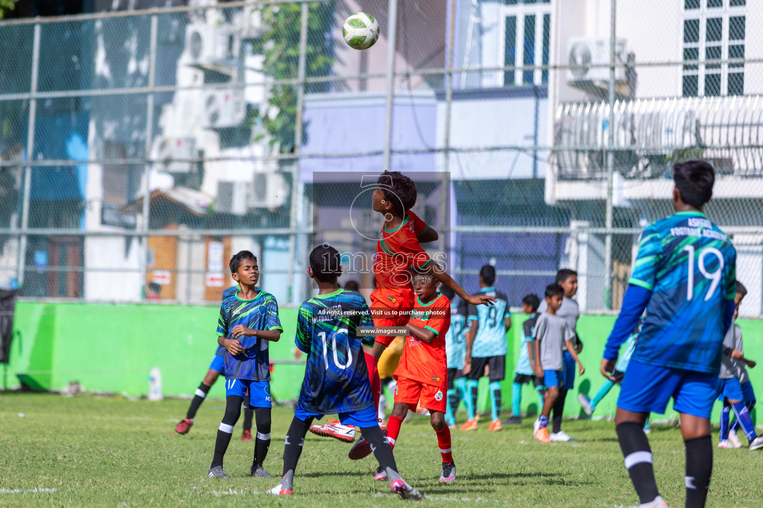 Day 1 of MILO Academy Championship 2023 (U12) was held in Henveiru Football Grounds, Male', Maldives, on Friday, 18th August 2023. 
Photos: Ismail Thoriq / images.mv