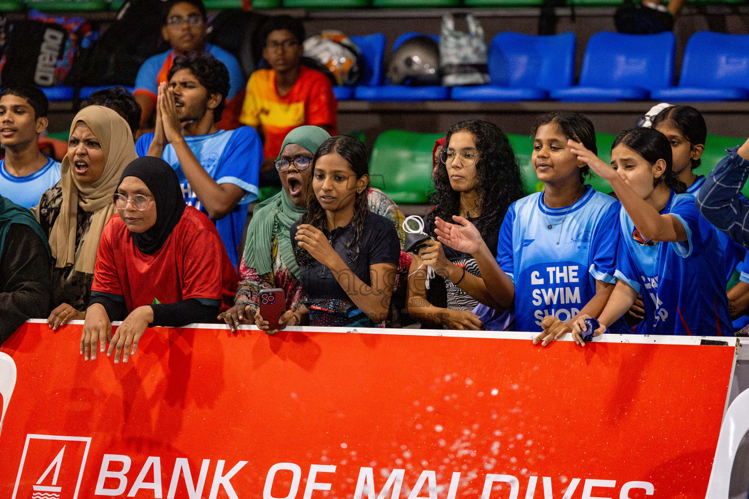 Day 4 of National Swimming Championship 2024 held in Hulhumale', Maldives on Monday, 16th December 2024. Photos: Hassan Simah / images.mv