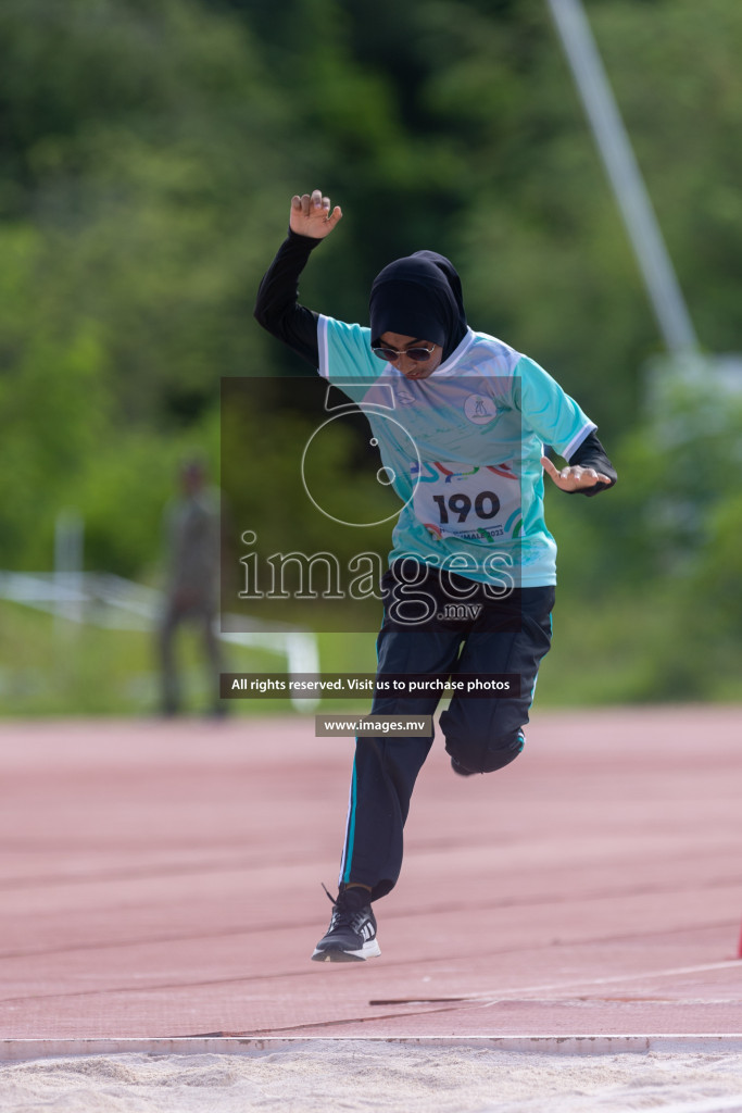 Day two of Inter School Athletics Championship 2023 was held at Hulhumale' Running Track at Hulhumale', Maldives on Sunday, 15th May 2023. Photos: Shuu/ Images.mv