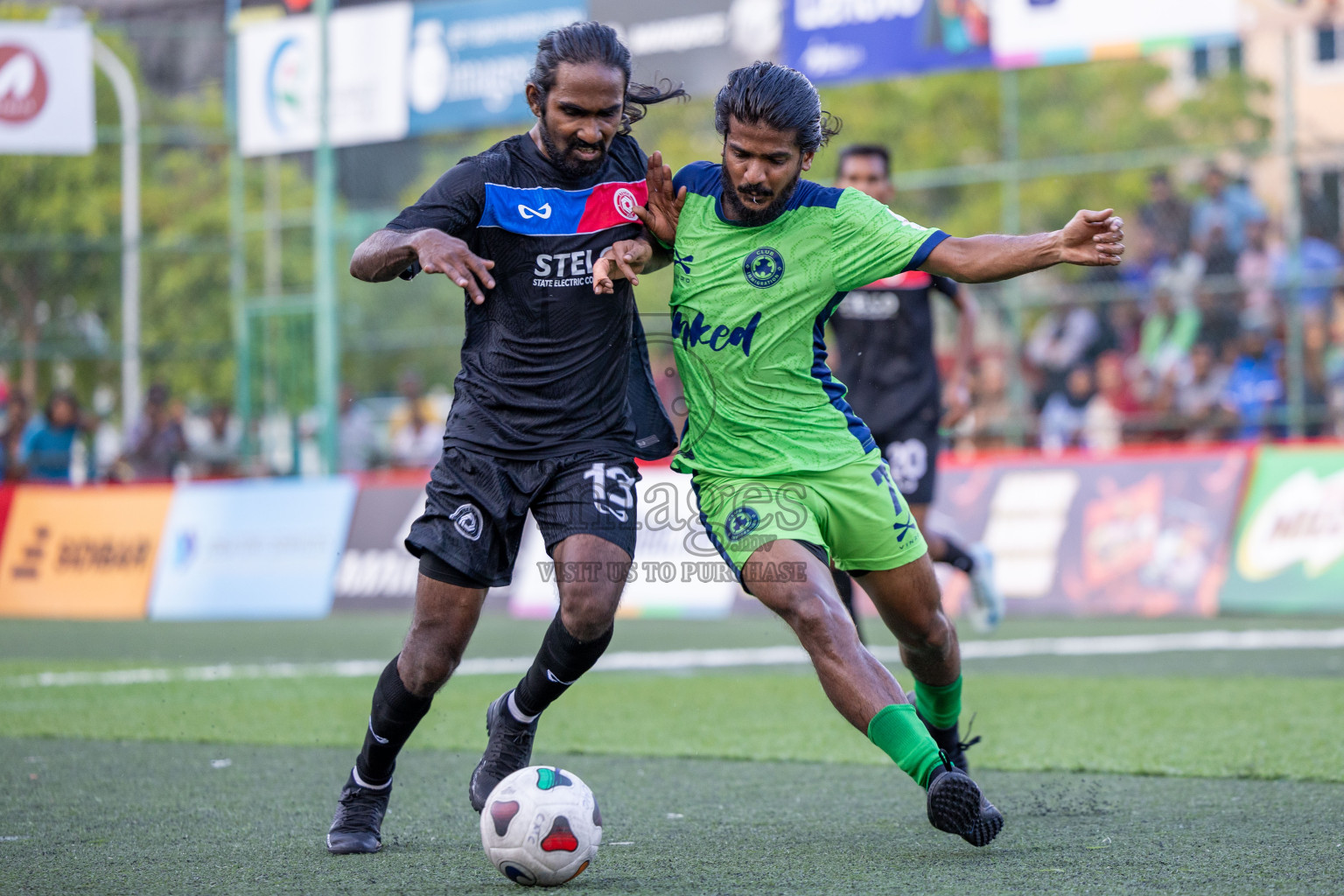 STELCO RC vs Club Immigration in Club Maldives Cup 2024 held in Rehendi Futsal Ground, Hulhumale', Maldives on Saturday, 28th September 2024.
Photos: Ismail Thoriq / images.mv