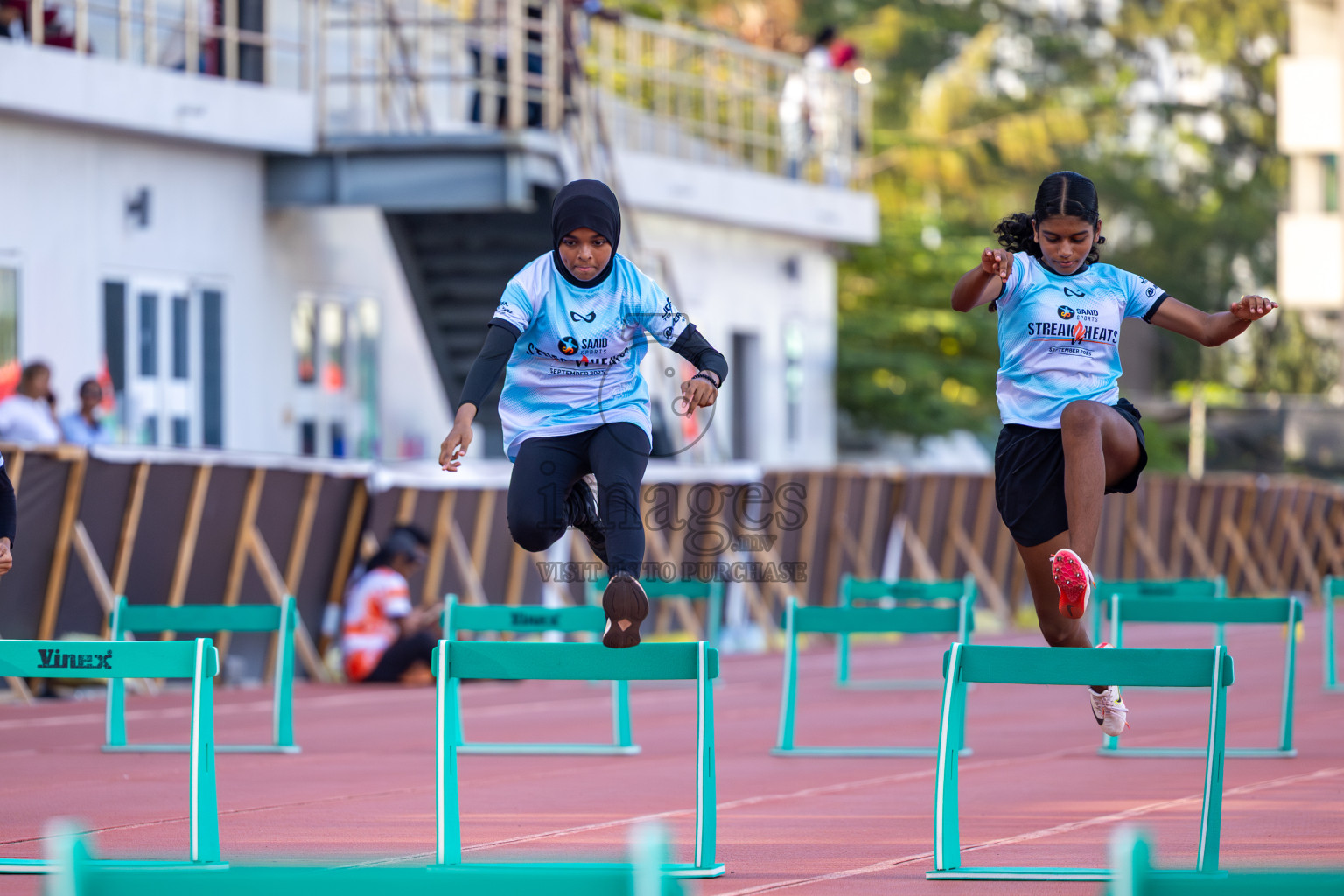 Streak Heats 2025 by Saaid Sports was held on Saturday, 6th September 2025 at Hulhumale' Synthetic Track, Hulhumale' Maldives. Photos: Ismail Thoriq / images.mv