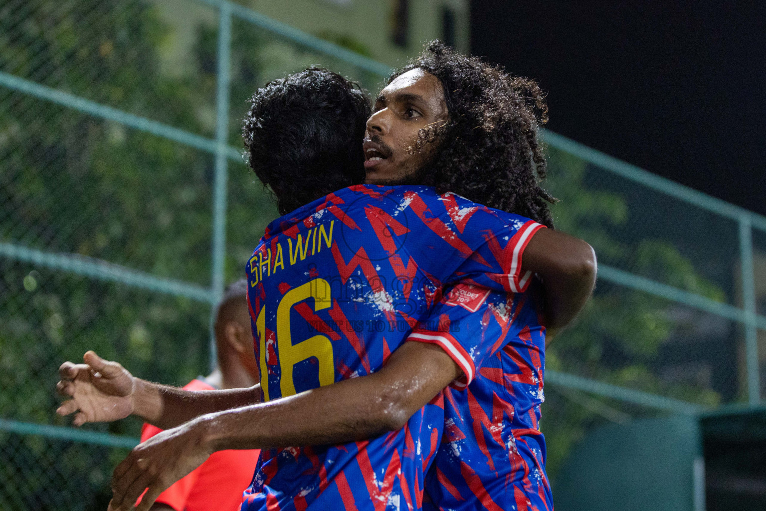 GA. Maamendhoo vs GA. Nilandhoo in Day 1 of Golden Futsal Challenge 2024 was held on Monday, 15th January 2024, in Hulhumale', Maldives Photos: Nausham Waheed  / images.mv