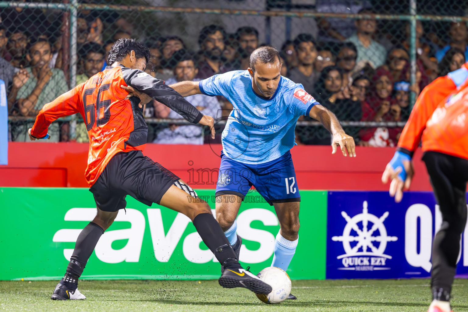 M Dhiggaru vs M Muli in Meemu Atoll Finals in Day 25 of Golden Futsal Challenge 2025 was held on Wednesday , 28th January 2025, in Hulhumale', Maldives. Photos: Ismail Thoriq / images.mv