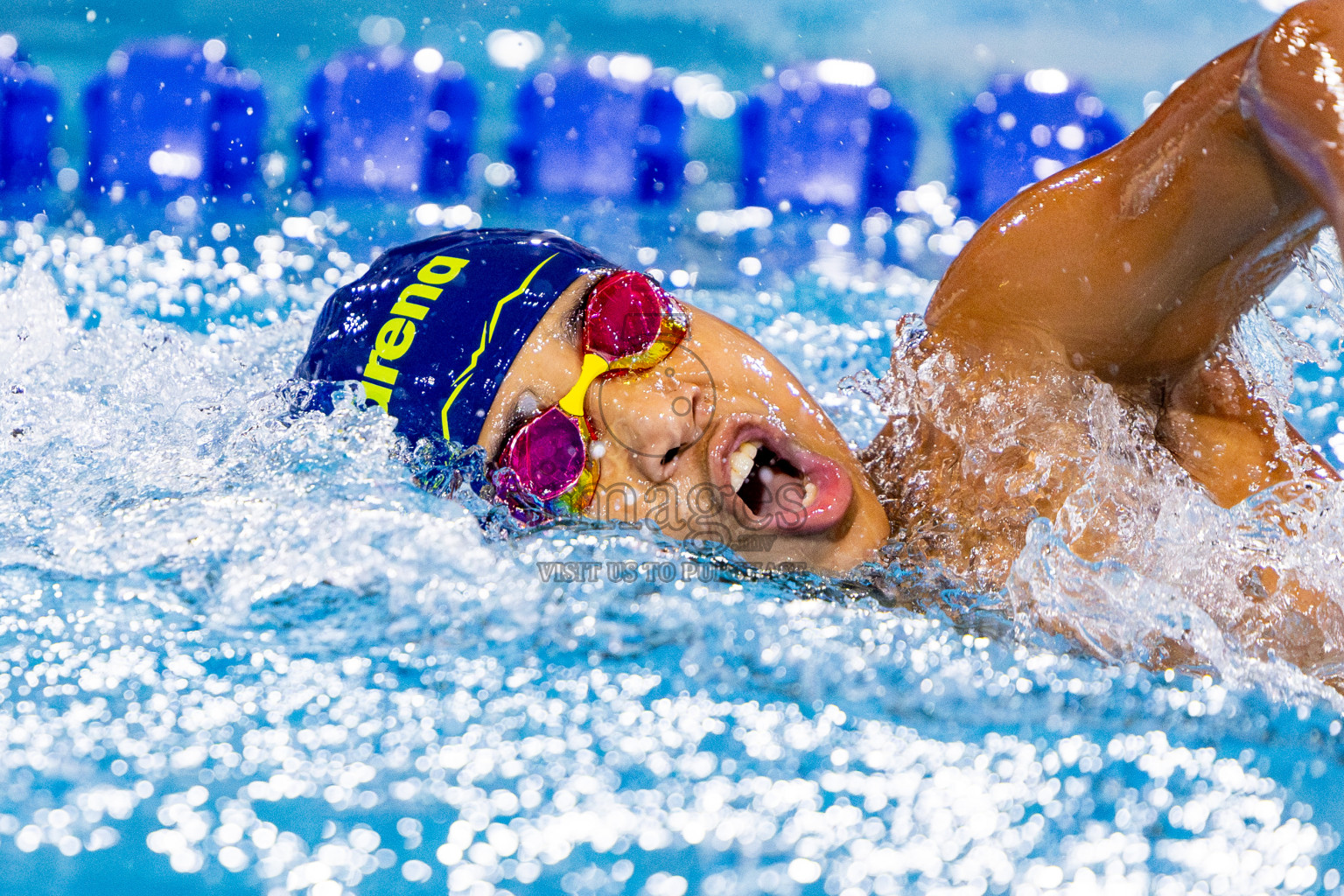 Day 3 of National Swimming Competition 2024 held in Hulhumale', Maldives on Sunday, 15th December 2024. Photos: Nausham Waheed/ images.mv