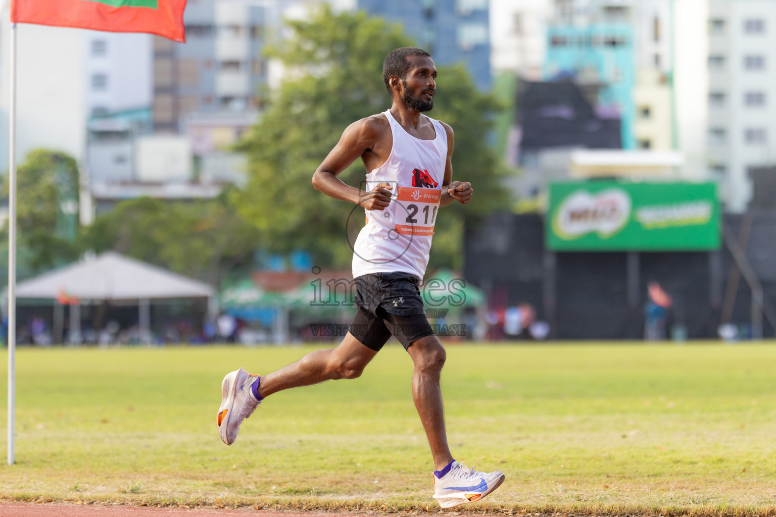 Day 1 of National Athletics Championship 2025 was held at Ekuveni Running Ground in Male', Maldives on Thursday, 14th August 2025. Photos: Hasni / images.mv