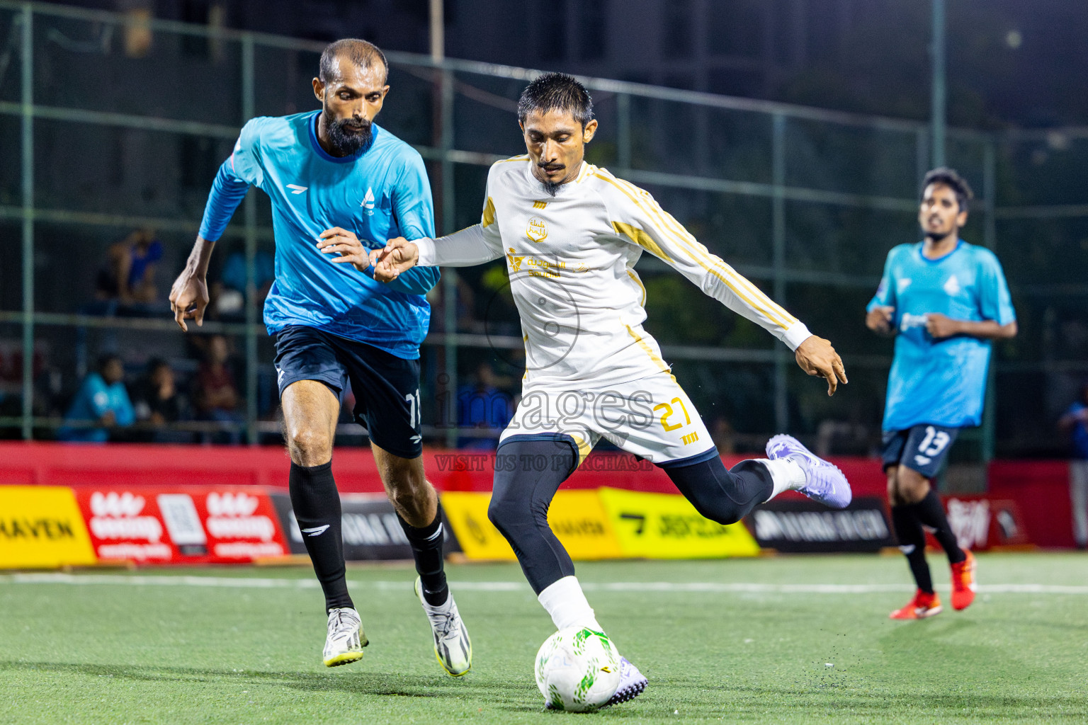 Hajj Club vs Club Apollo in Day 10 of Office League 2025 was held on Friday, 25th April 2025 in Hulhumale', Maldives. Photos: Nausham Waheed / images.mv