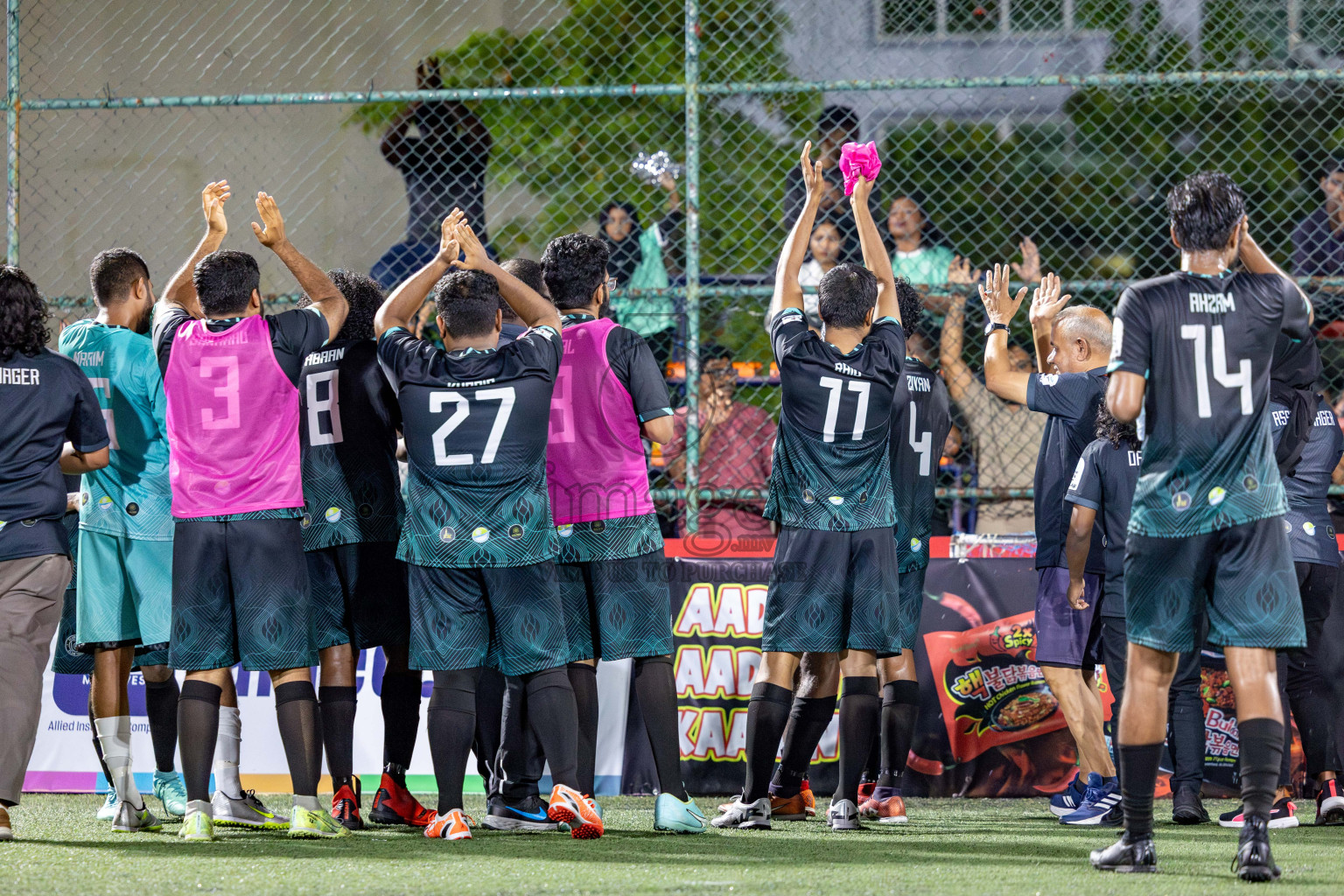 SDFC VS TEAM BADHAHI in Club Maldives Classic 2024 held in Rehendi Futsal Ground, Hulhumale', Maldives on Monday, 9th September 2024. Photos: Nausham Waheed / images.mv