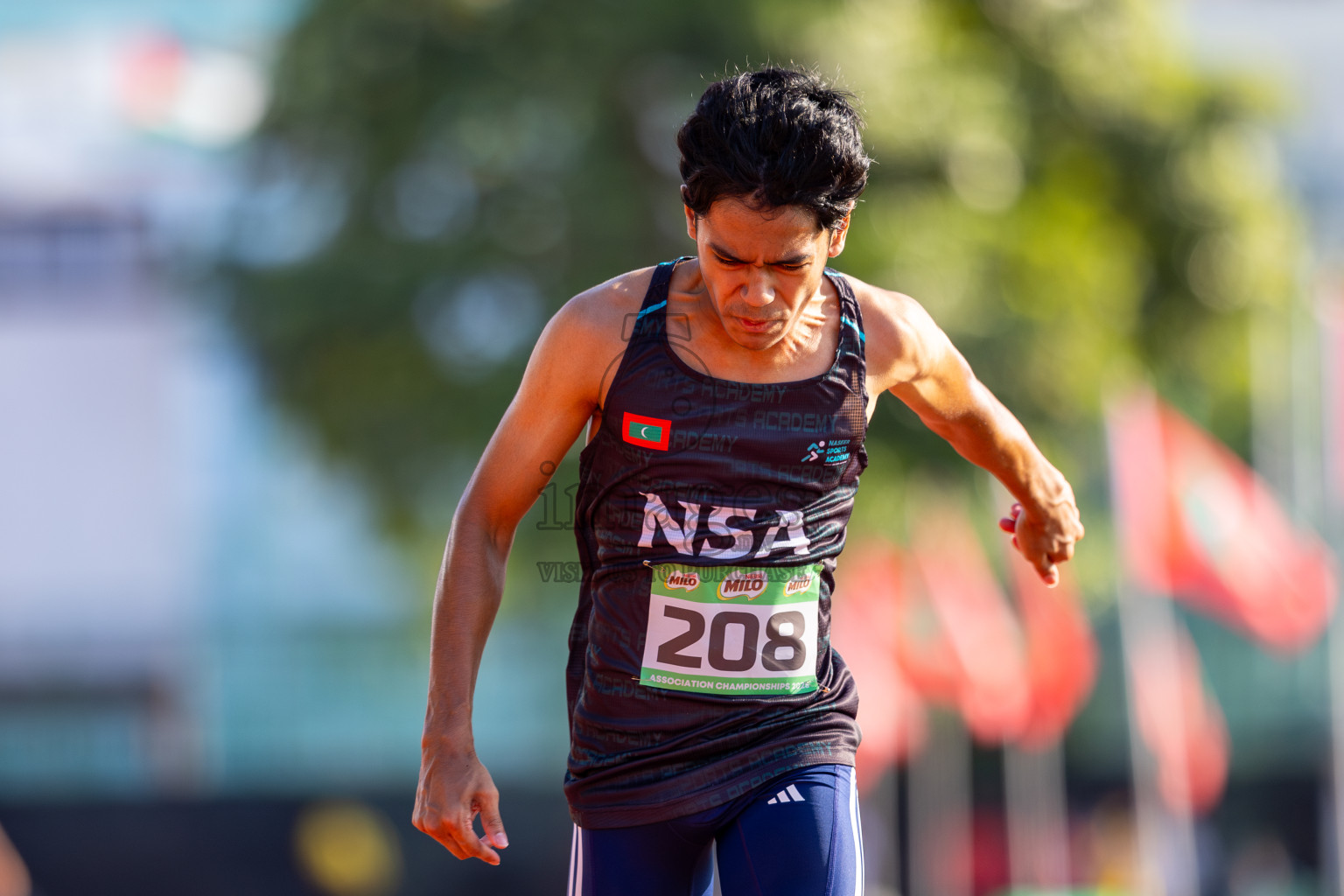 Day 3 of 12th Milo Association Championships was held in Ekuveni Track at Male', Maldives on Saturday, 26th April 2025. Photos: Ismail Thoriq / images.mv