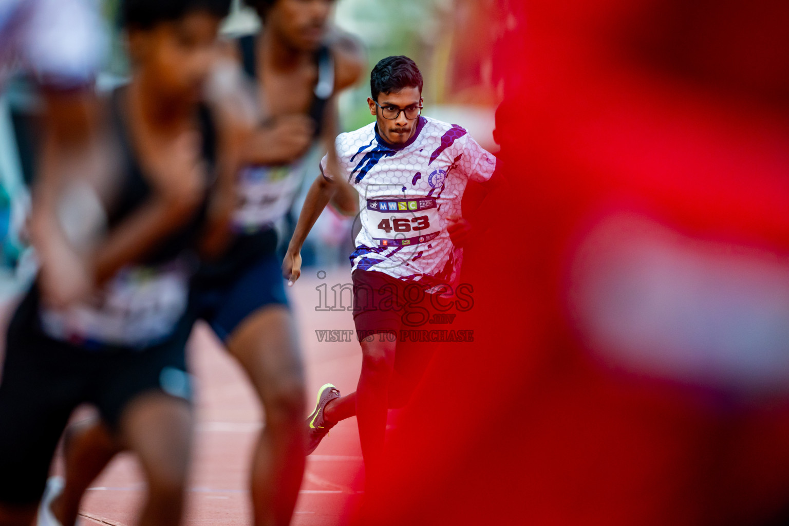 Day 5 of MWSC Interschool Athletics Championships 2024 held in Hulhumale Running Track, Hulhumale, Maldives on Wednesday, 13th November 2024. Photos by: Nausham Waheed / Images.mv