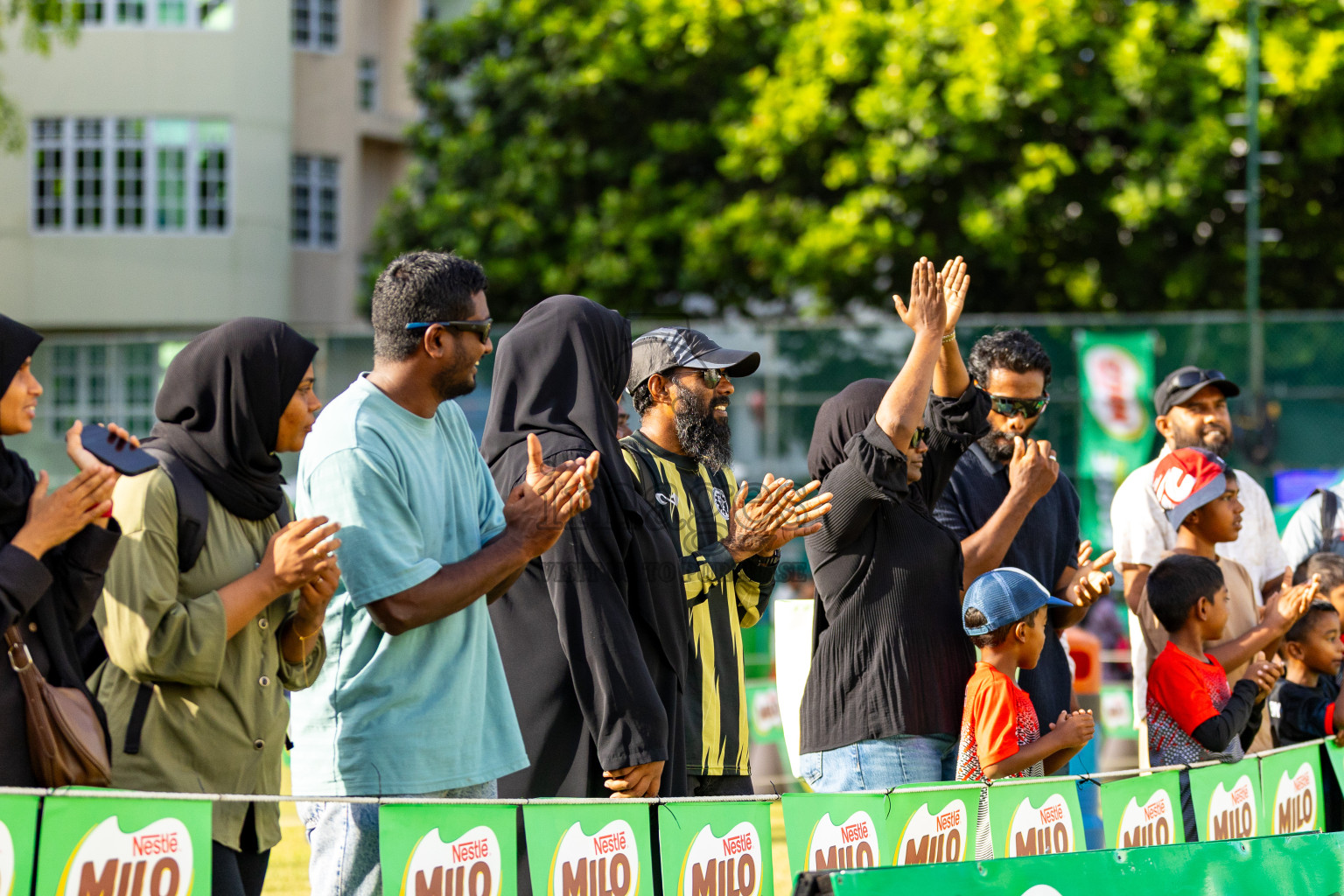 Day 2 of MILO SVAM Juniors 2025 (U-8) was held at Henveiru Stadium in Male', Maldives on Friday, 27th June 2025. Photos: Mohamed Mahfooz Moosa / images.mv