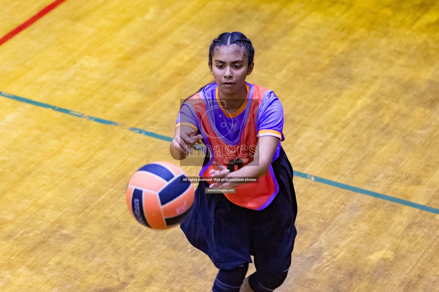 Day2 of 24th Interschool Netball Tournament 2023 was held in Social Center, Male', Maldives on 28th October 2023. Photos: Nausham Waheed / images.mv