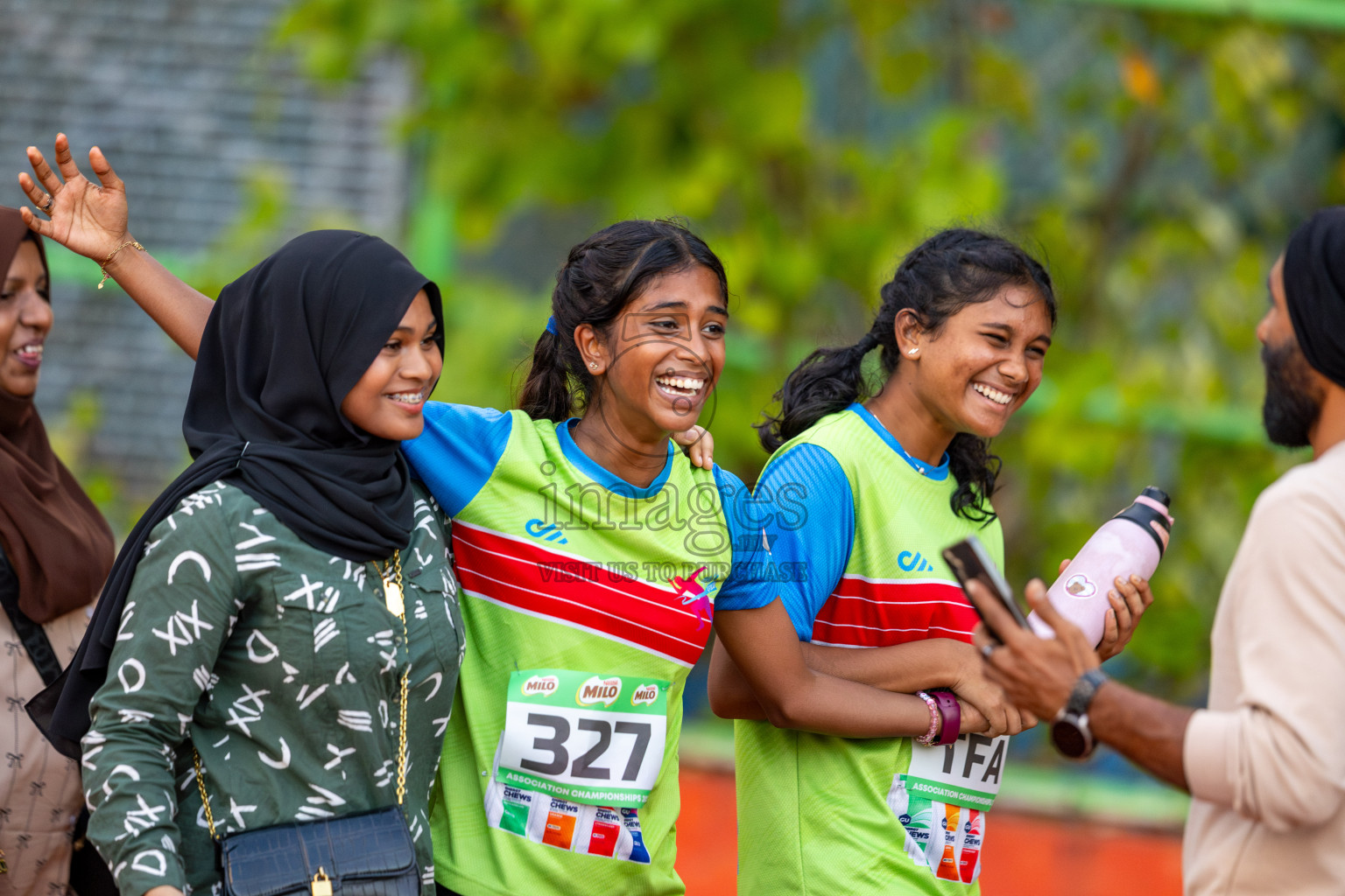 Day 2 of 12th Milo Association Championships was held in Ekuveni Track at Male', Maldives on Friday, 25th April 2025. Photos: Ismail Thoriq / images.mv