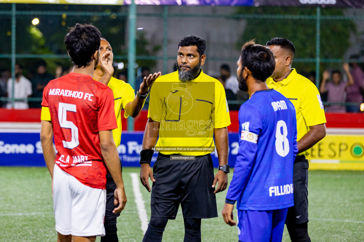 HA. Muraidhoo vs HA. Filladhoo in Day 13 of Golden Futsal Challenge 2023 on 17 February 2023 in Hulhumale, Male, Maldives