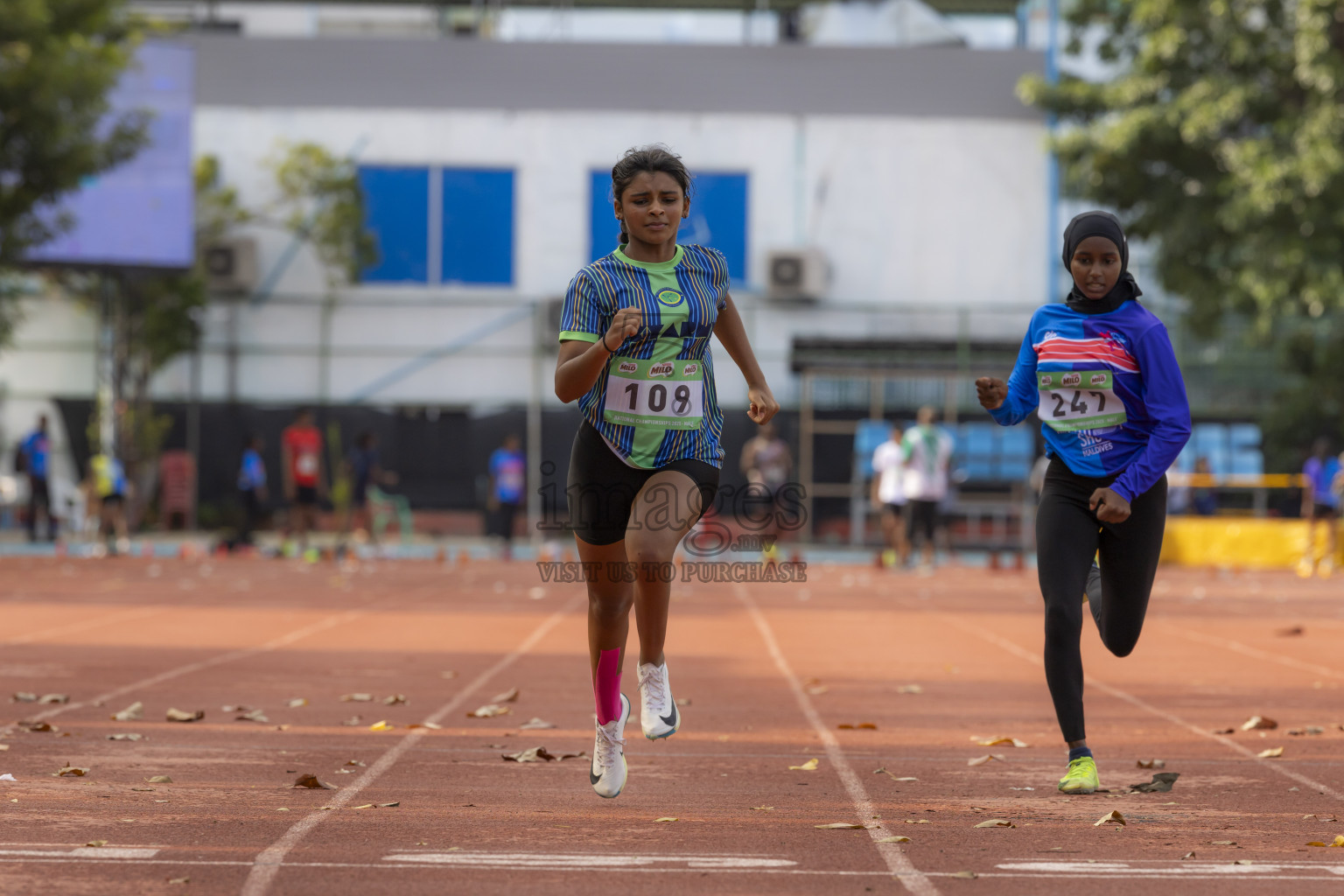 Day 1 of National Athletics Championship 2025 was held at Ekuveni Running Ground in Male', Maldives on Thursday, 14th August 2025. Photos: Hasni / images.mv