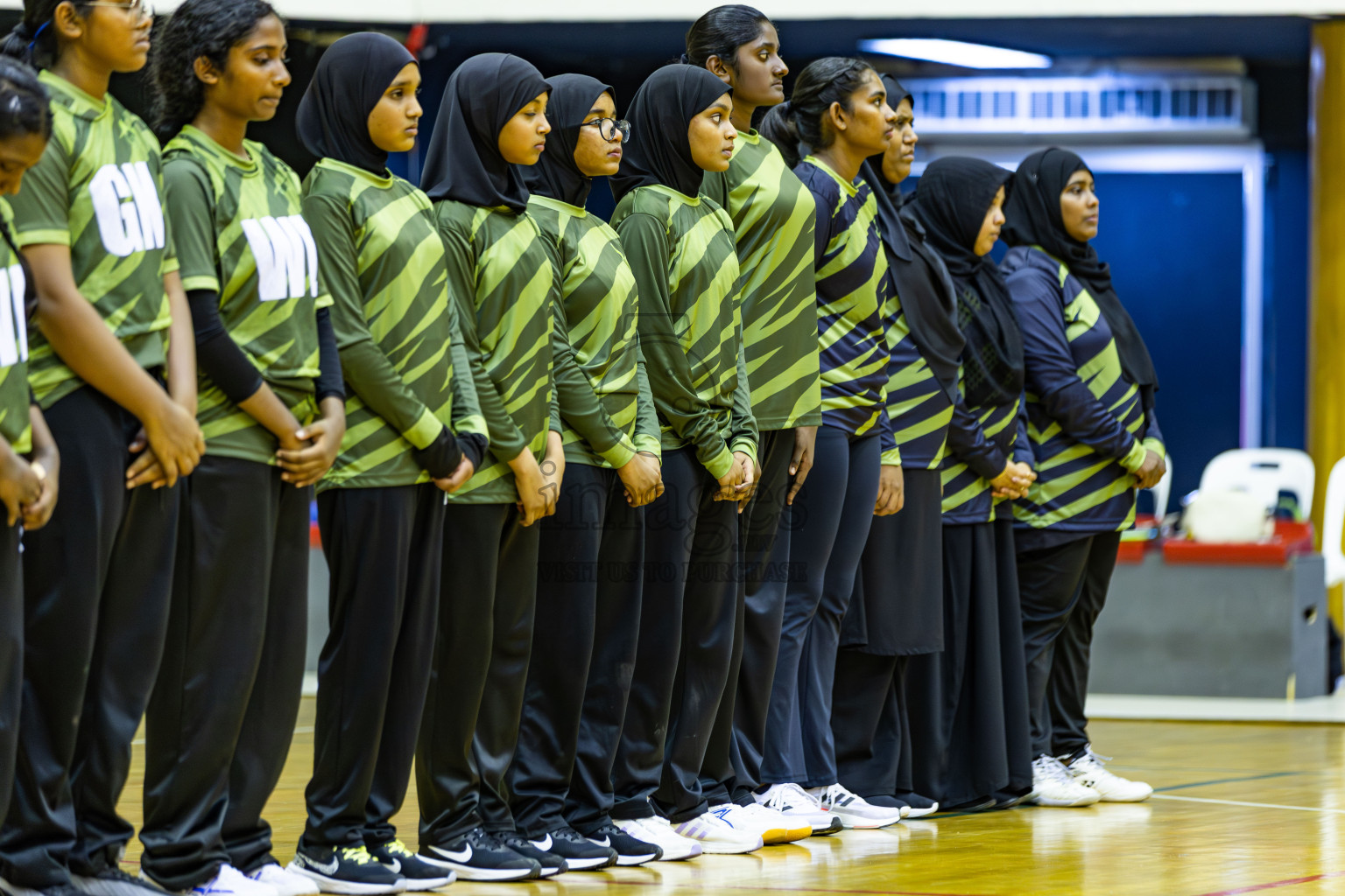 Day 1 of Inter-School Netball Tournament 2025 was held in Social Center Indoor Hall on Saturday, 18th October 2025. Photos: Areef Adam / images.mv