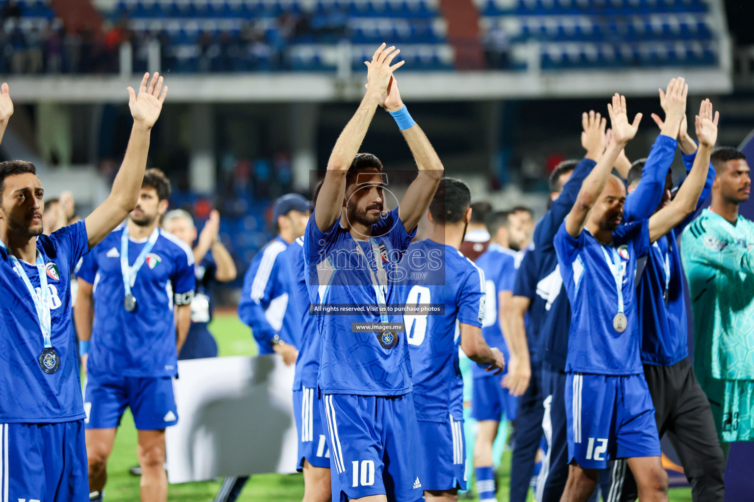 Kuwait vs India in the Final of SAFF Championship 2023 held in Sree Kanteerava Stadium, Bengaluru, India, on Tuesday, 4th July 2023. Photos: Nausham Waheed / images.mv