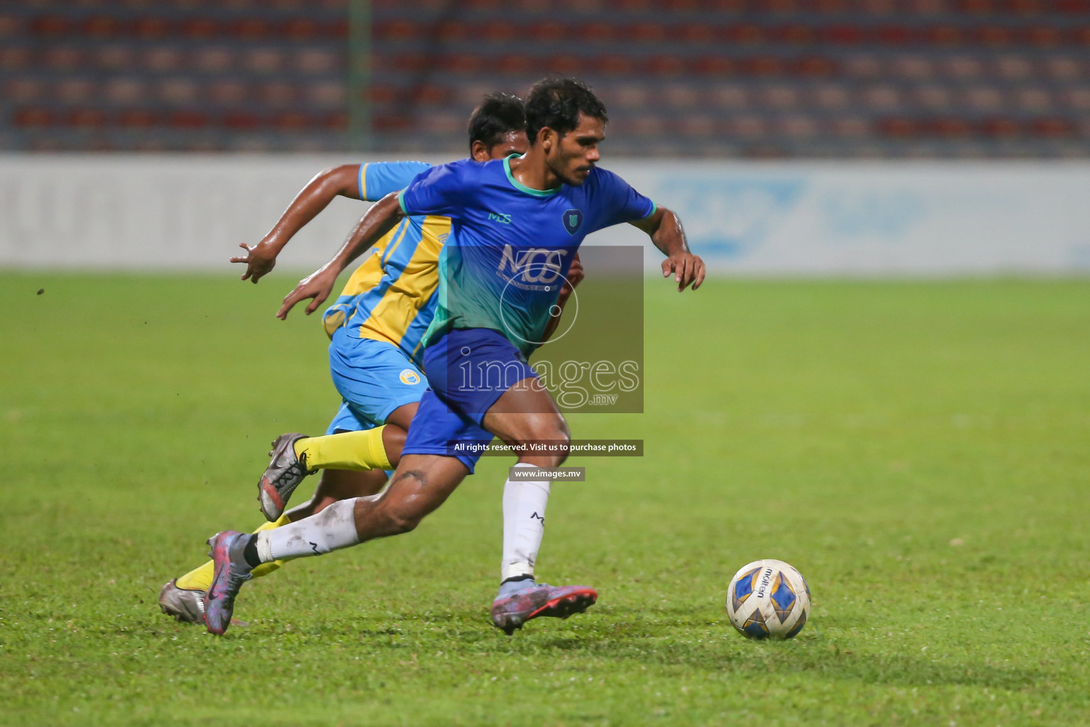 President's Cup 2023 - Club Valencia vs Super United Sports, held in National Football Stadium, Male', Maldives  Photos: Mohamed Mahfooz Moosa/ Images.mv