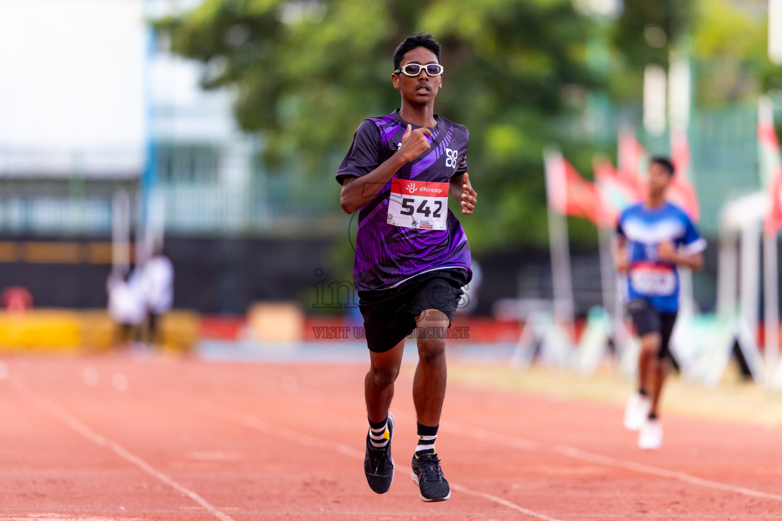 Day 1 of Inter-school Athletics Championship 2025 held in Ekuveni Synthetic Track, Male', Maldives on Monday, 06th October 2025. Photos by: Nausham Waheed / Images.mv