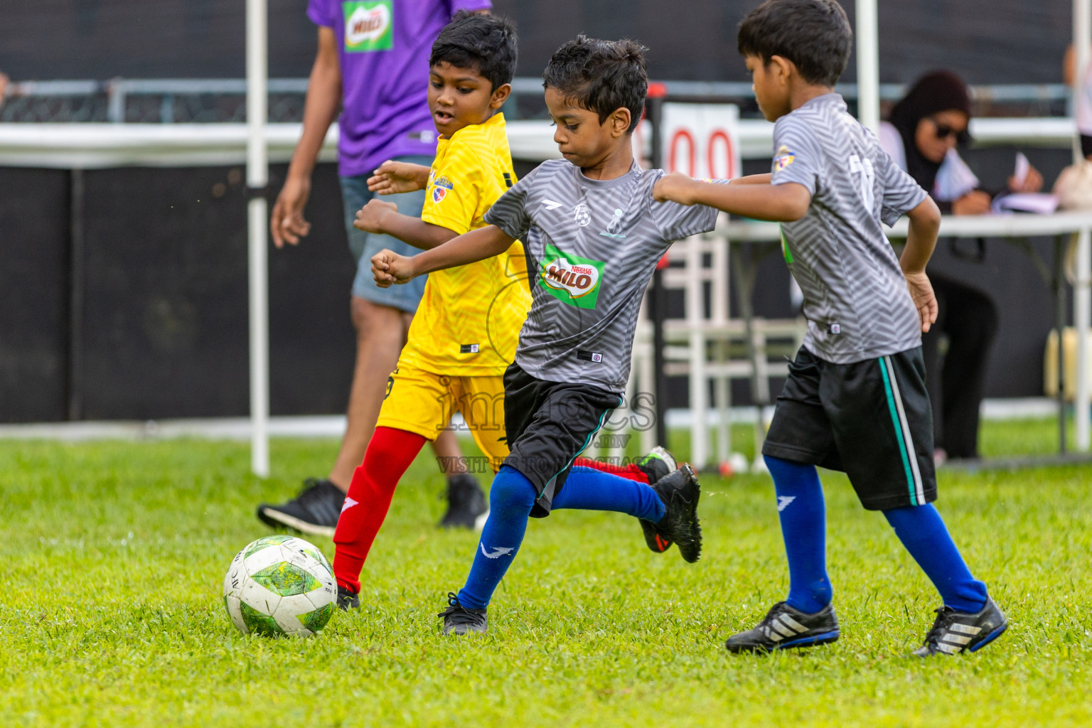 Day 2 of MILO Kids Football Fiesta was held at National Stadium in Male', Maldives on Saturday, 24th February 2024.