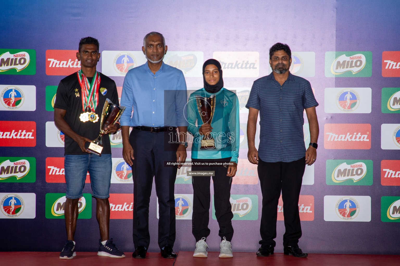 Day 3 from 30th National Athletics Championship 2021 held from 18 - 20 November 2021 in Ekuveni Synthetic Track