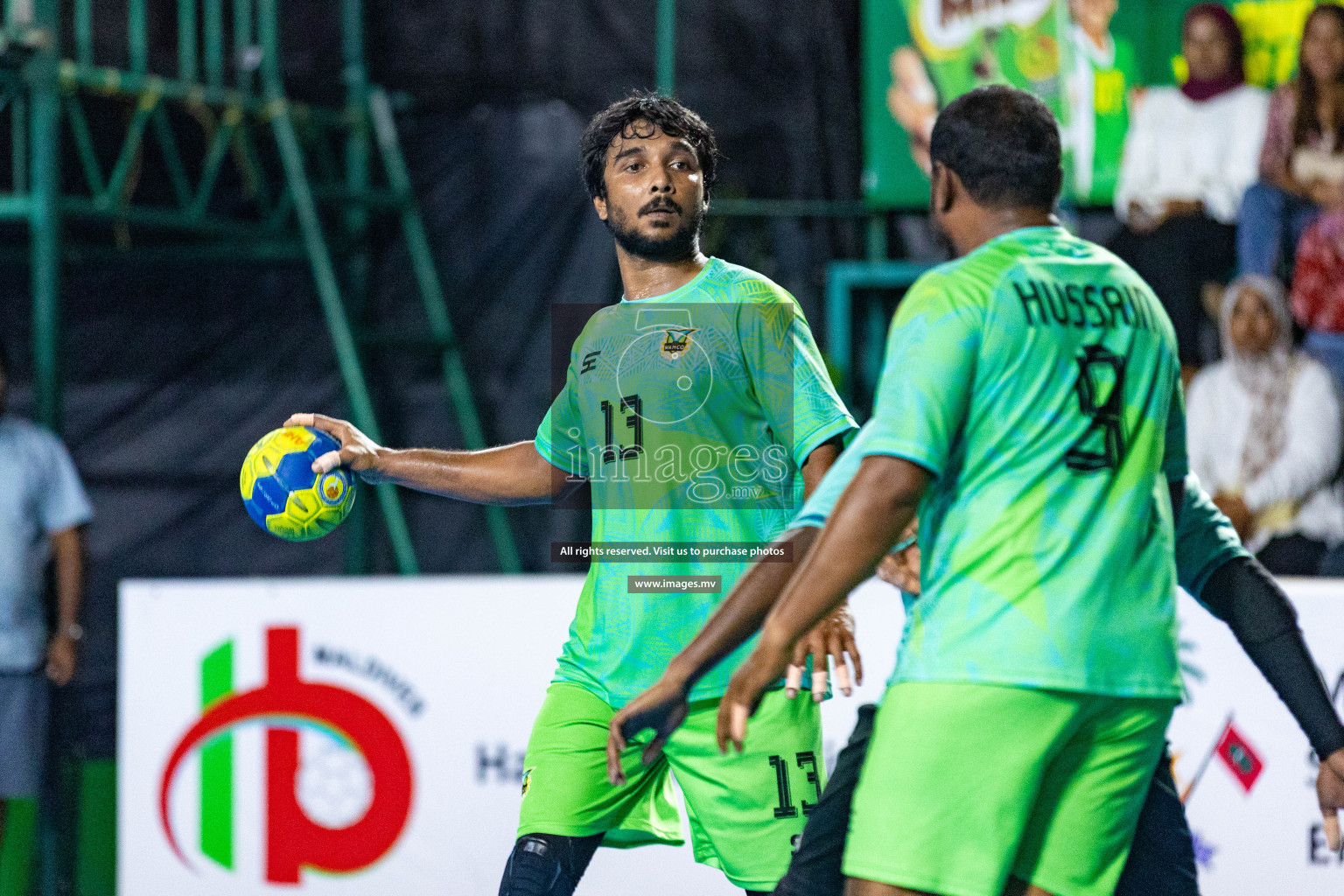 1st Division Final of 7th Inter-Office/Company Handball Tournament 2023, held in Handball ground, Male', Maldives on Monday, 24th October 2023 Photos: Nausham Waheed/ Images.mv