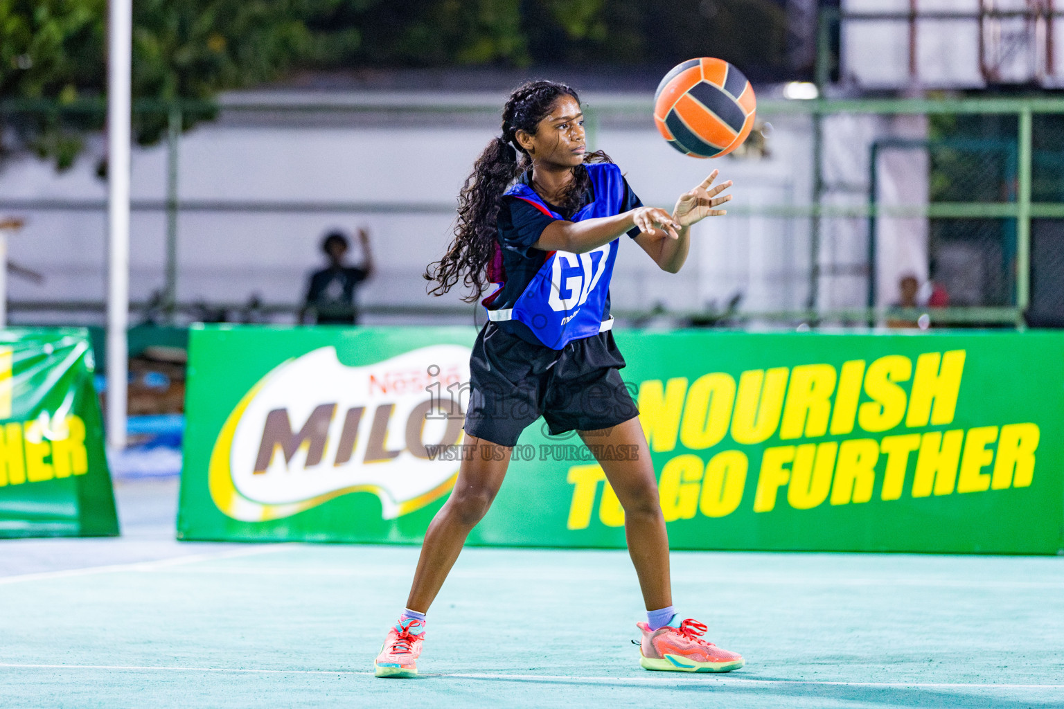 Final of MILO 3x3 Netball Challenge 2024 was held in Ekuveni Netball Court at Male', Maldives on Thursday, 20th March 2024. Photos: Nausham Waheed / images.mv